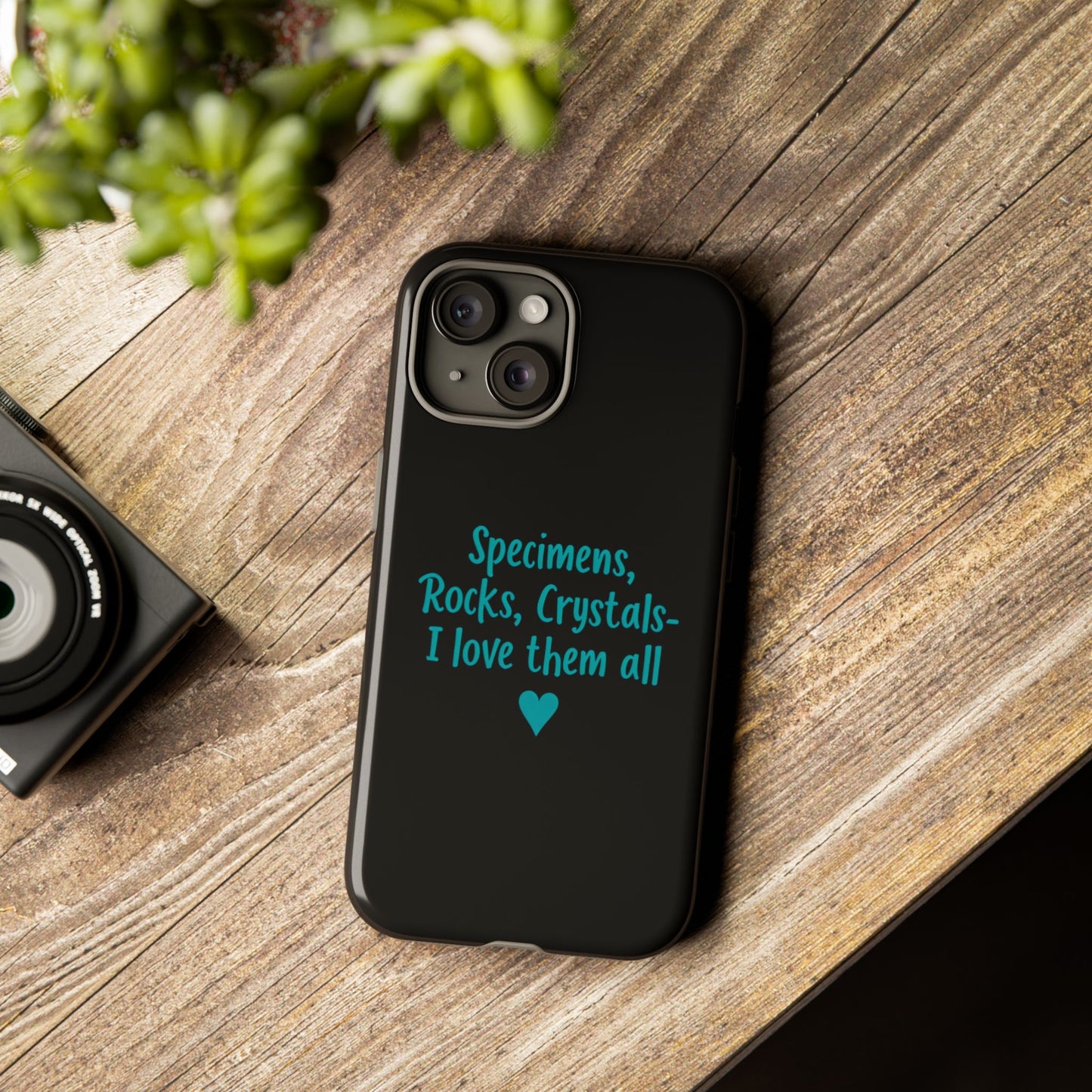 Love Crystal iphone Tough Phone Case