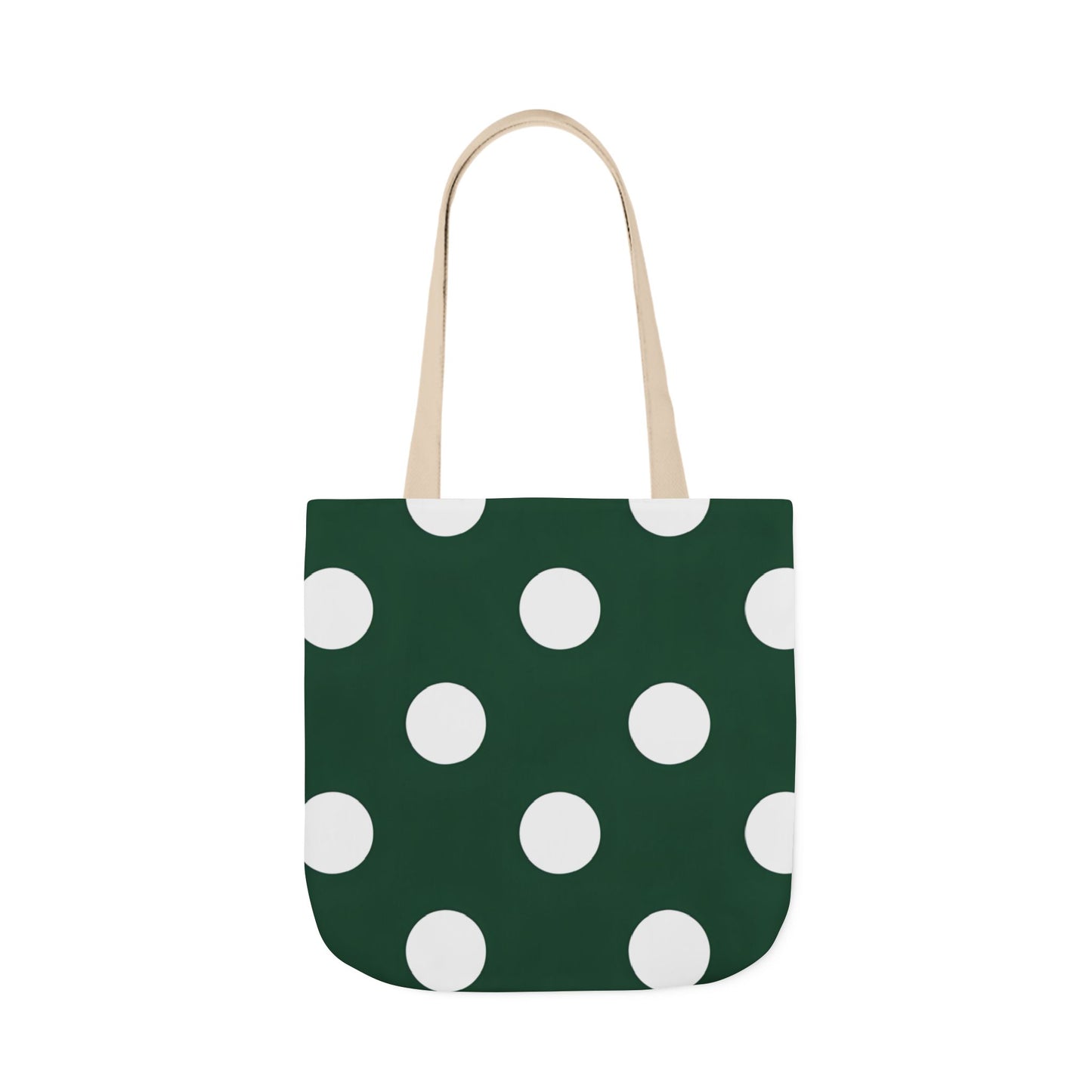 Gretel's Green Polka Dot Tote Bag