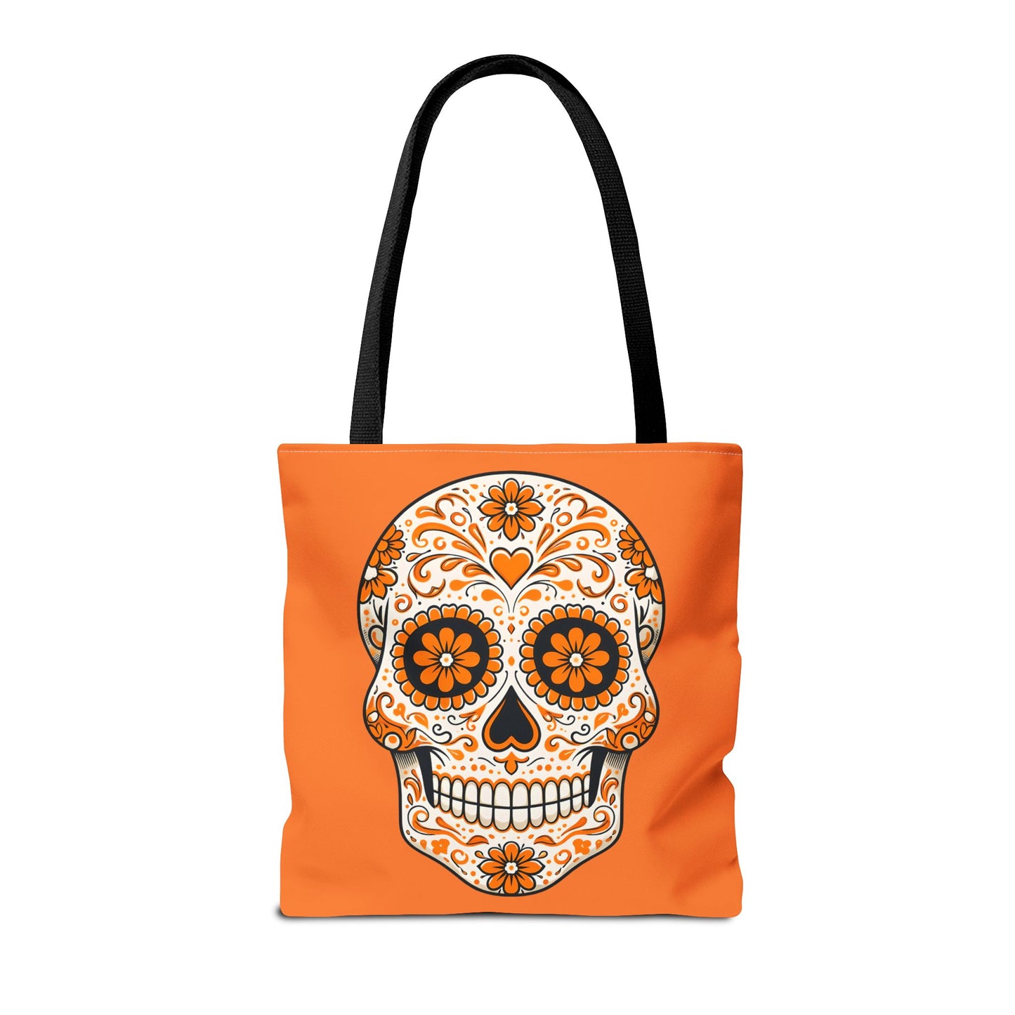 Odin's Orange Sugar Skull Tote Bag