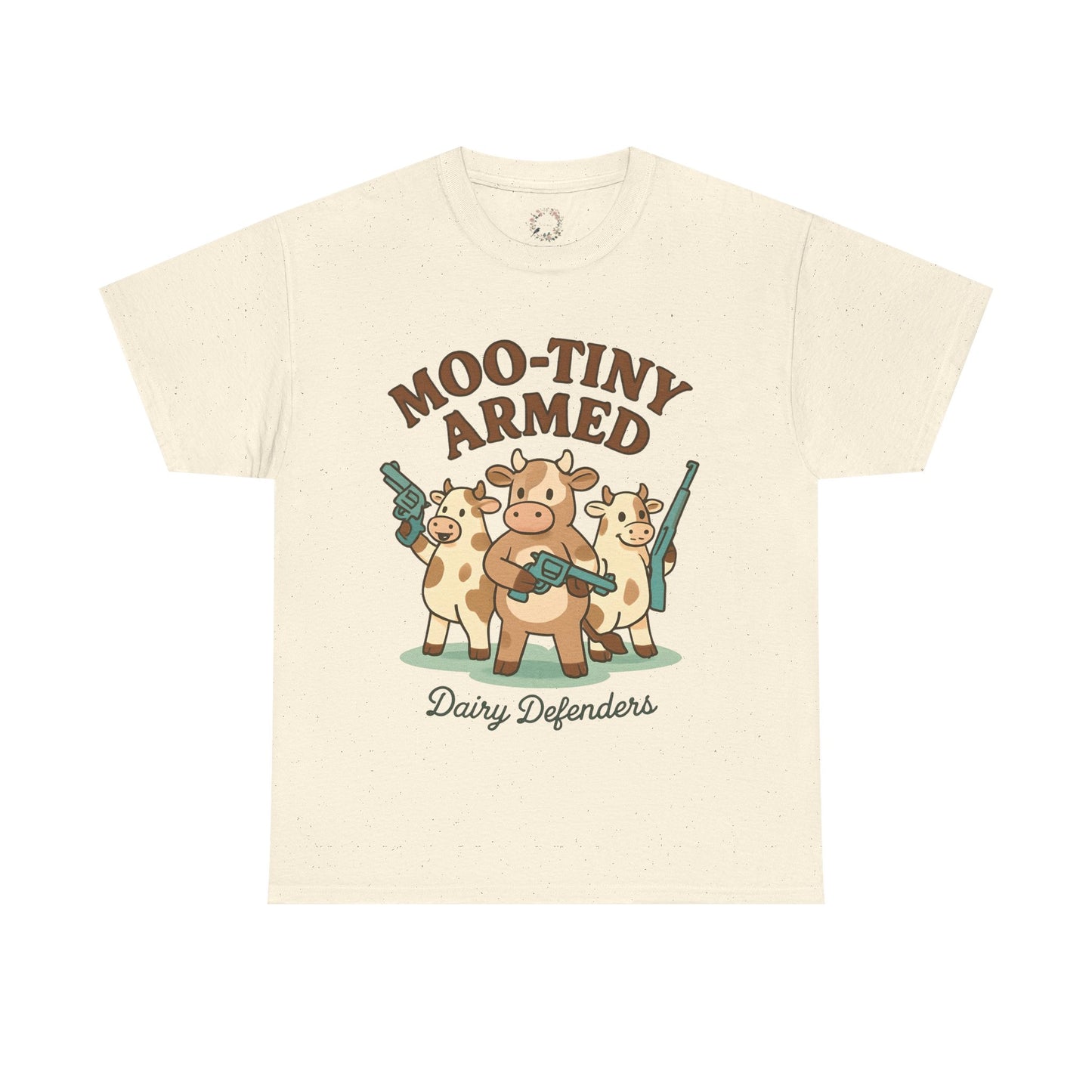 Mason's Moo-tiny Armed Dairy Defenders Adult Shirt