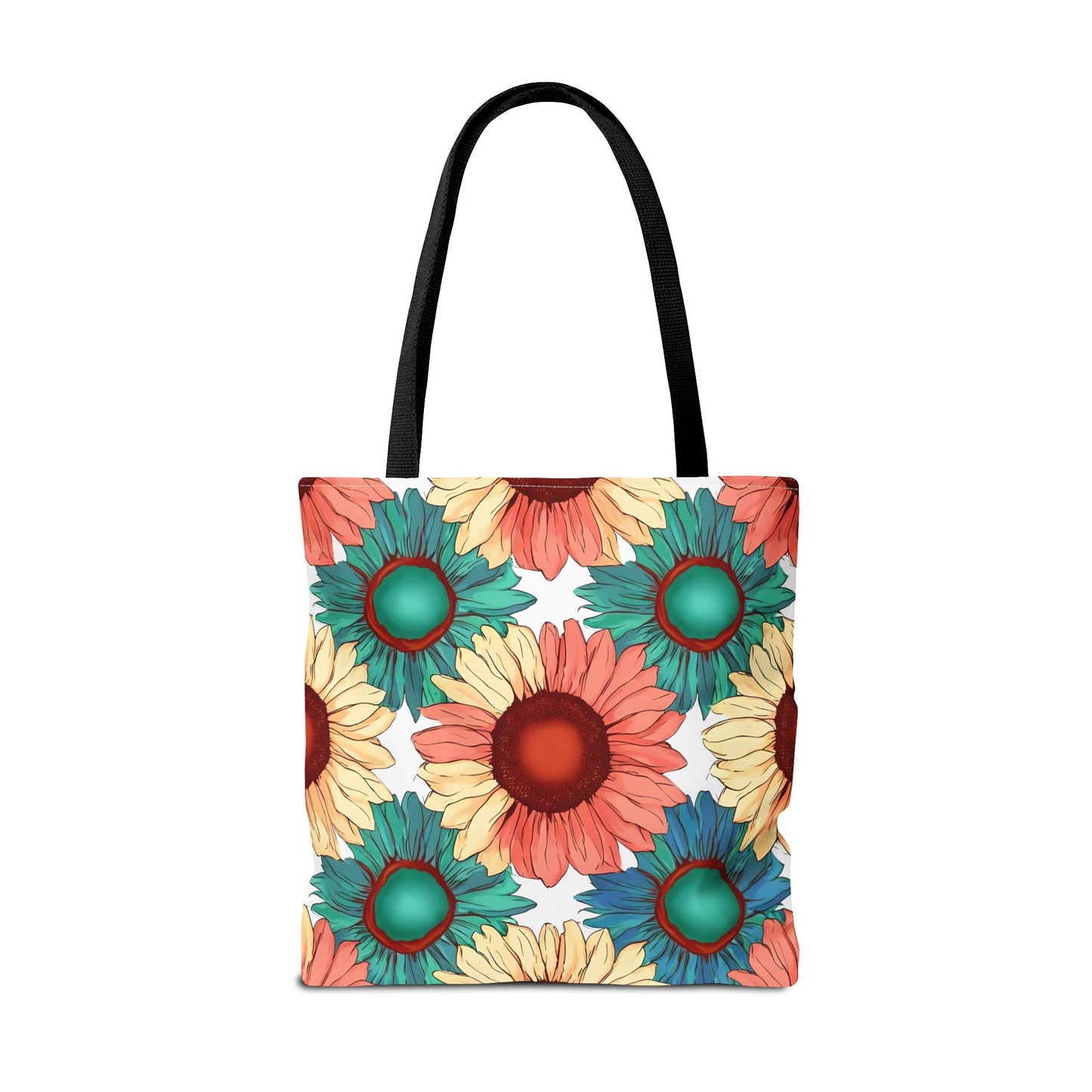 Coco's Colorful Sunflower Tote Bag