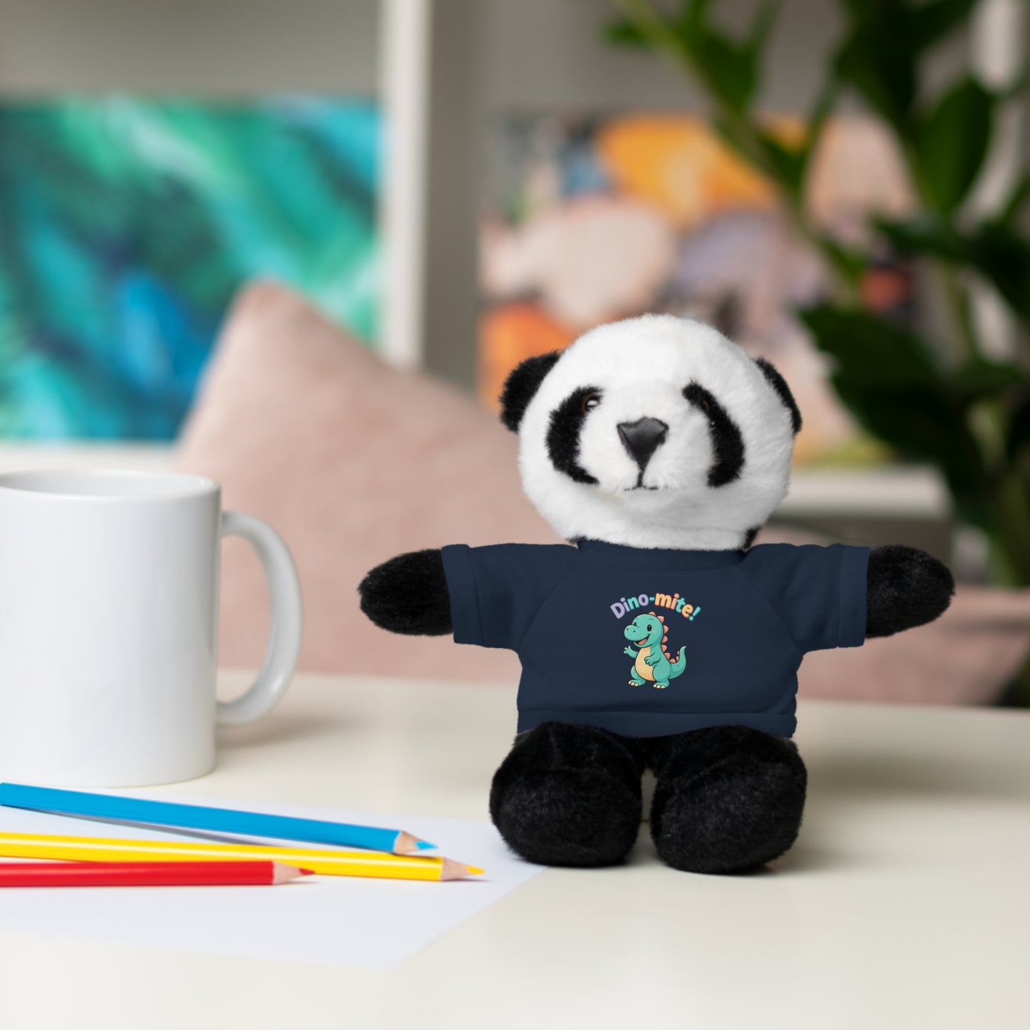 Dino-Mite on Tee Plush Animal