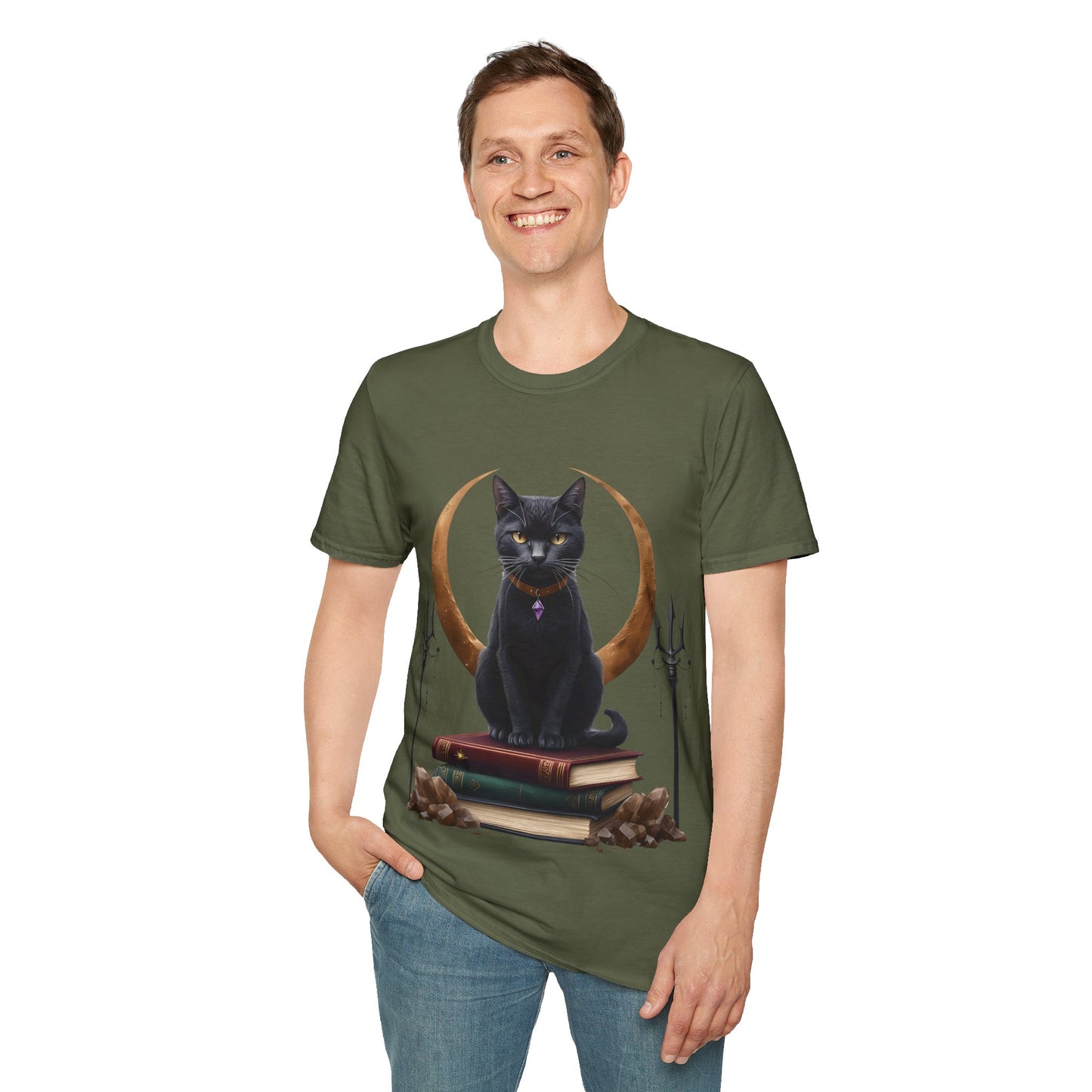 Mika's Mystic Cat Adult Shirt