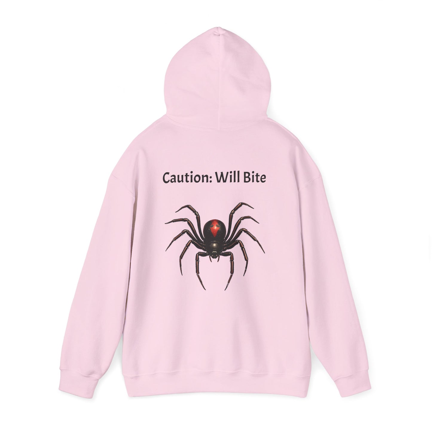Casper's Caution: Will Bite Adult Sweatshirt - Hooded