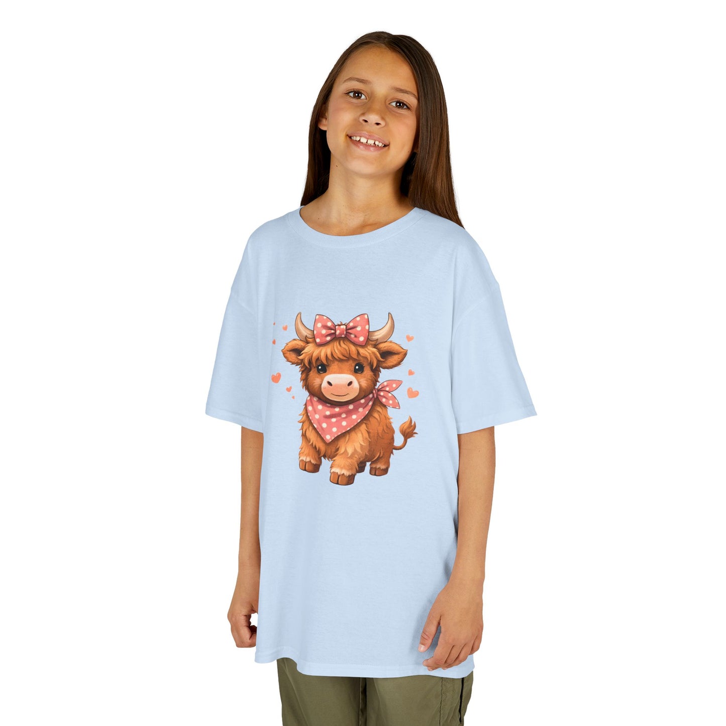 Harley's Highland Cow Youth Top