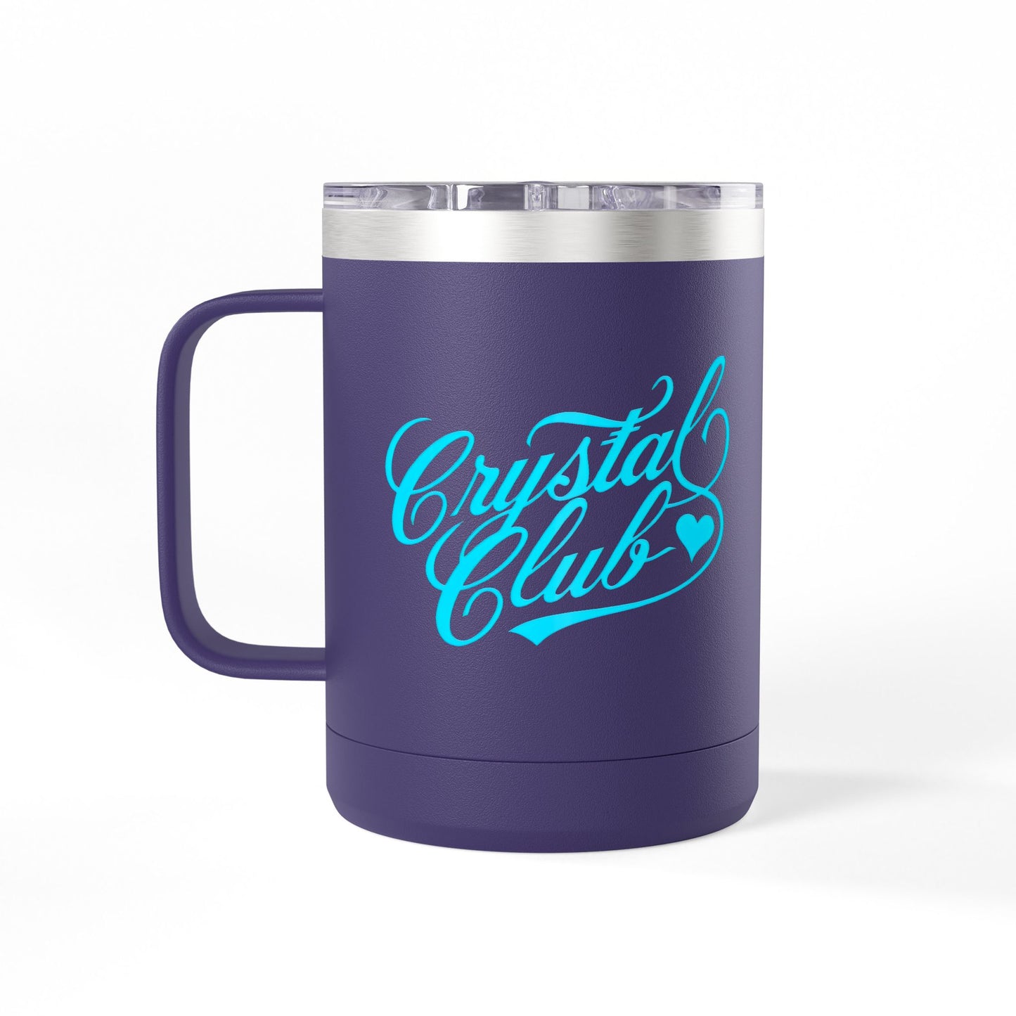 Blue Crystal Club Coffee Tumbler