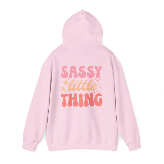 Sassy Little Thing Adult Sweatshirt - Hooded