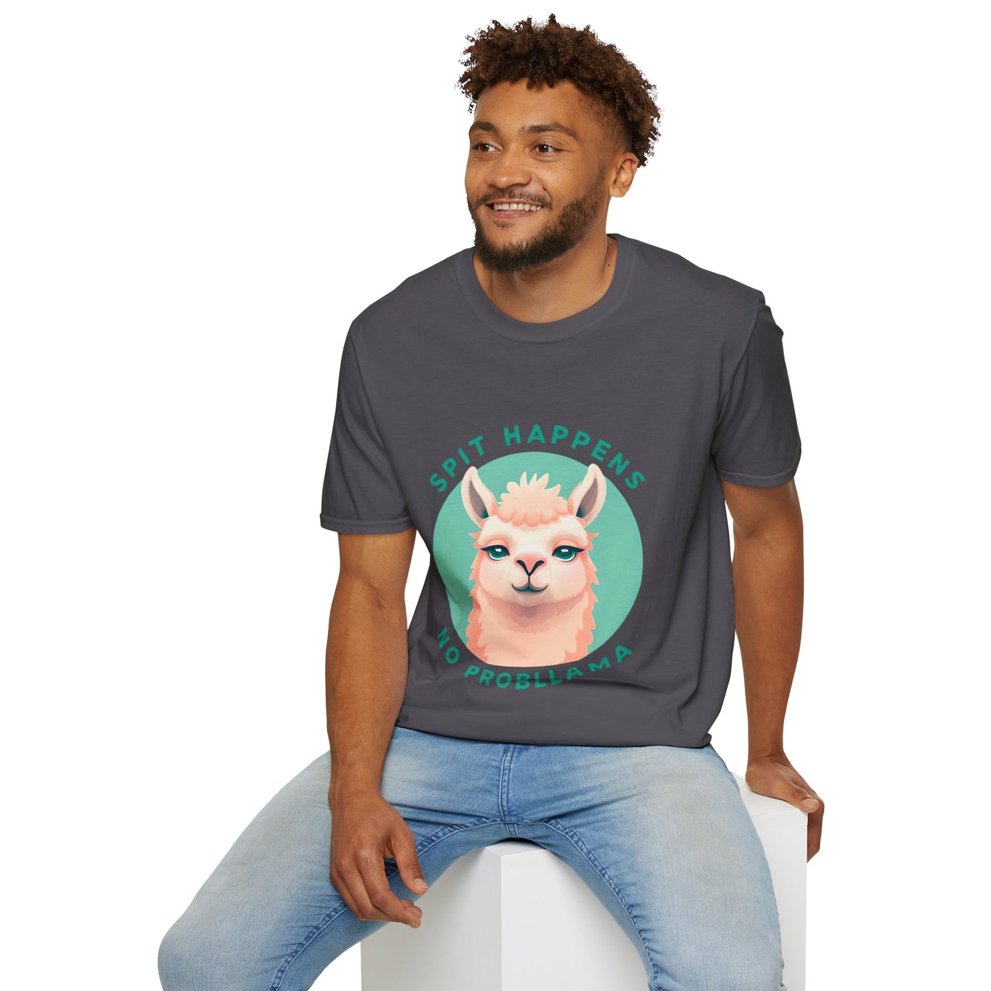 Tiz's Funny Llama Adult Shirt