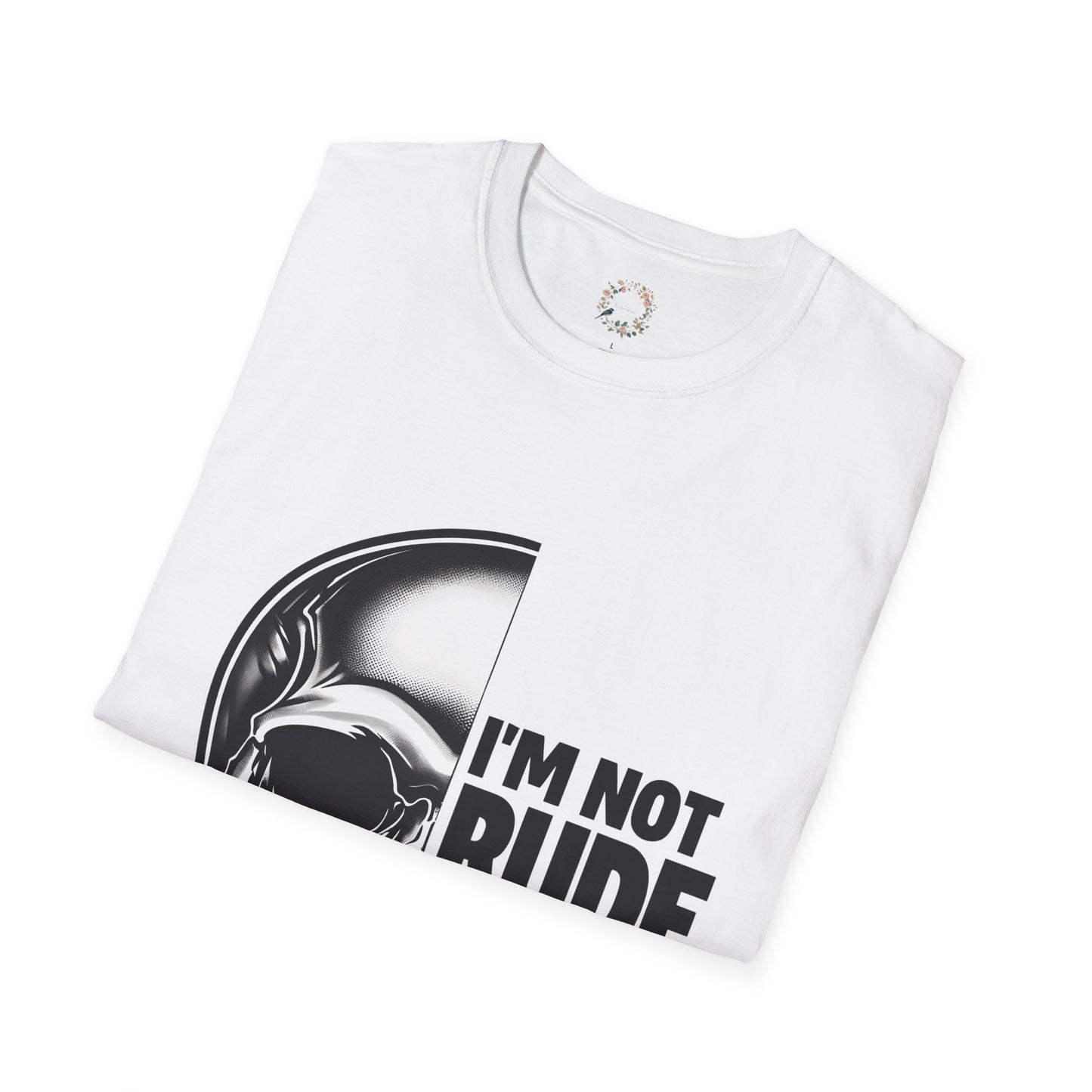 Rod's Rude Skull Graphic Adult Shirt