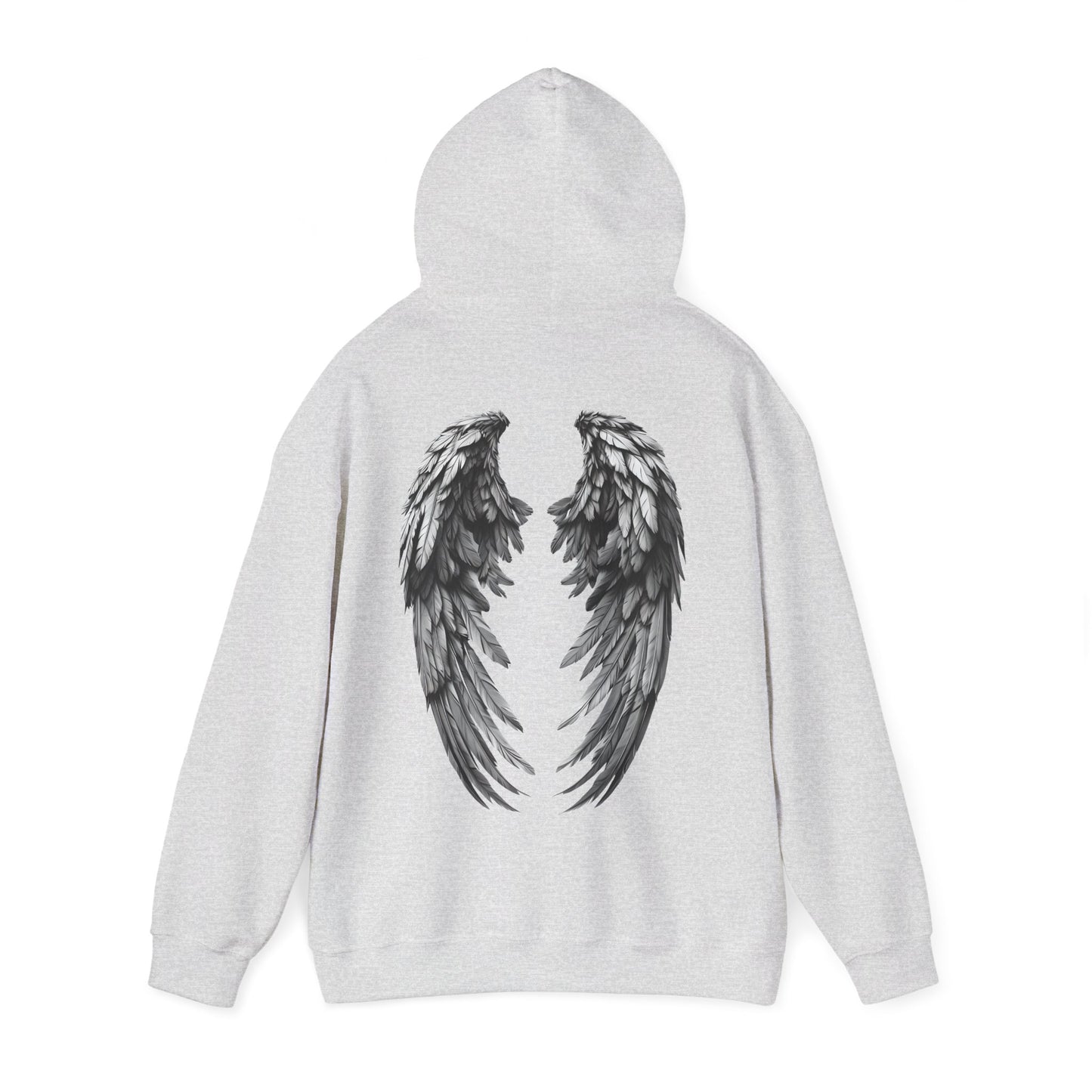 Wayne's Eagle & Wing Print Adult Sweatshirt - Hooded