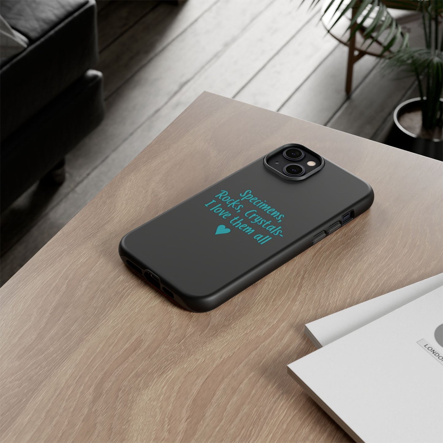 Love Crystal iphone Tough Phone Case