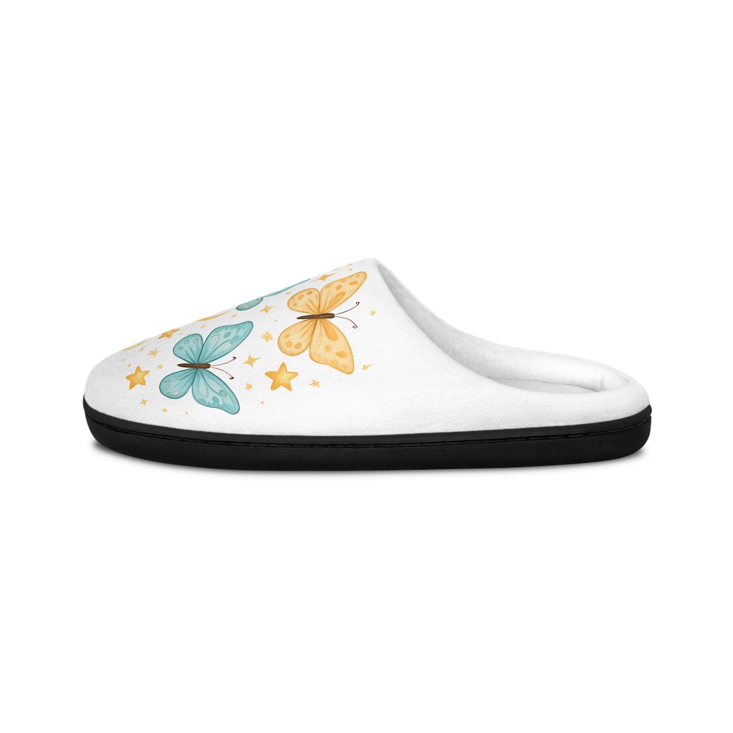 Bess's Butterfly & Stars Women's Indoor Slippers