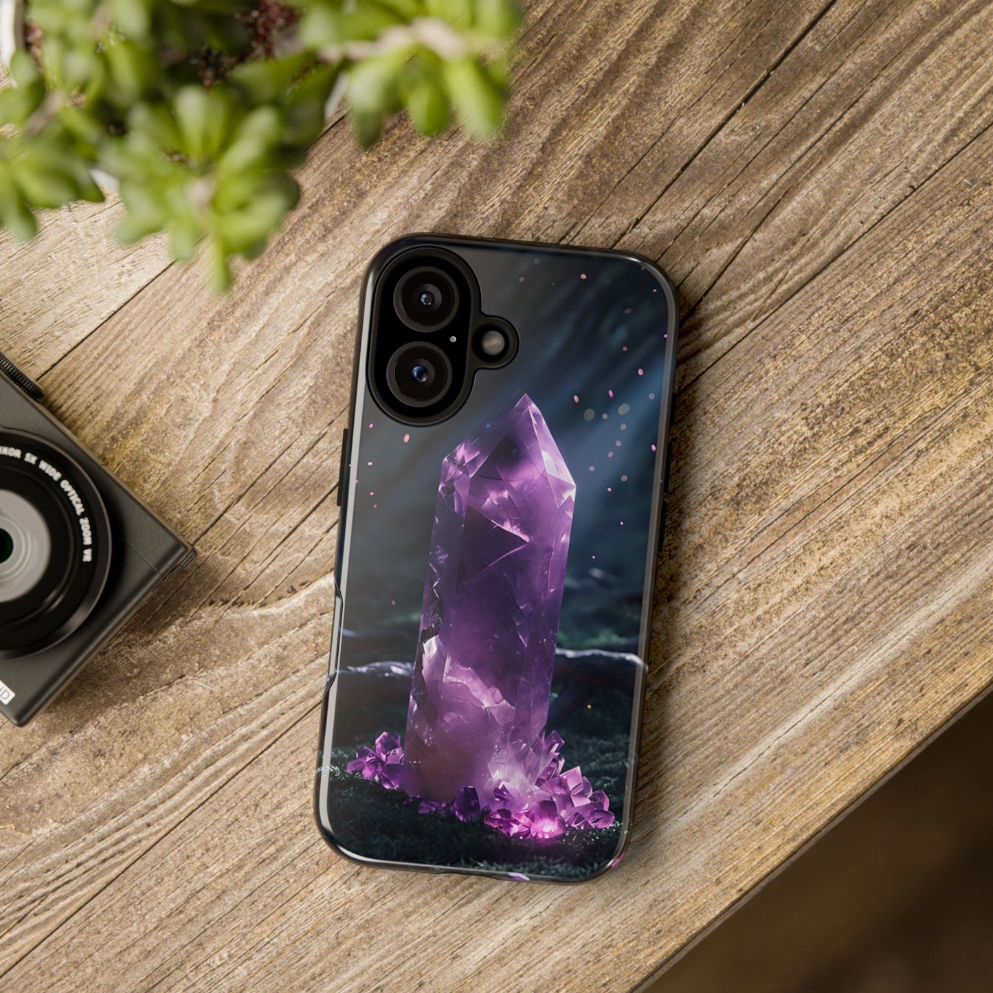Arnie's Amethyst Crystal Tough Phone Case