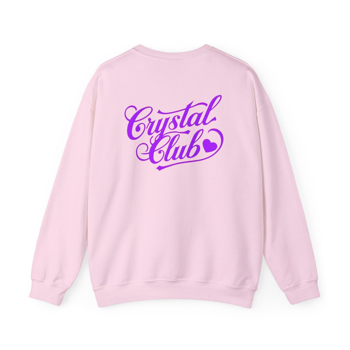 Purple Crystal Club Adult Sweatshirt - Crewneck
