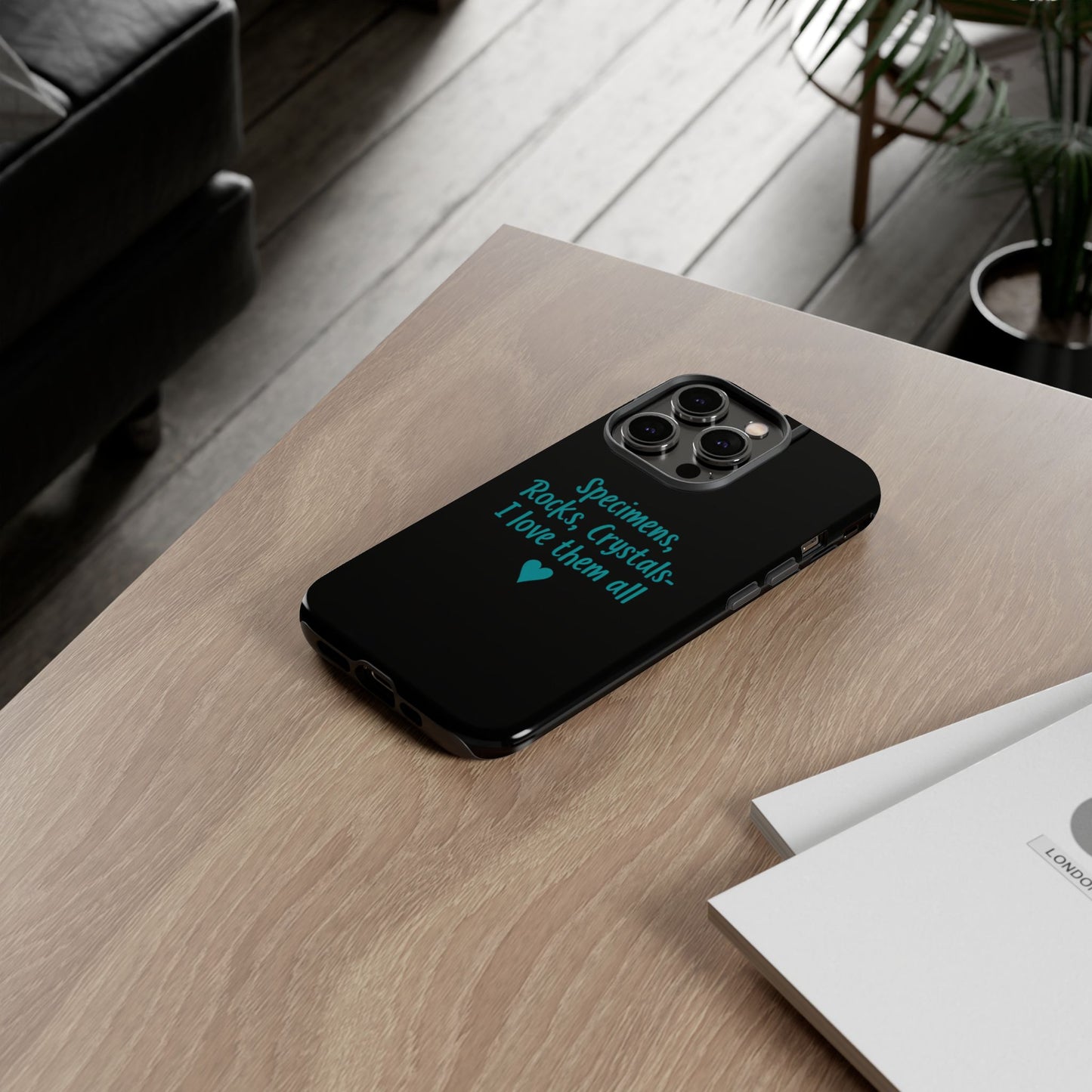 Love Crystal iphone Tough Phone Case