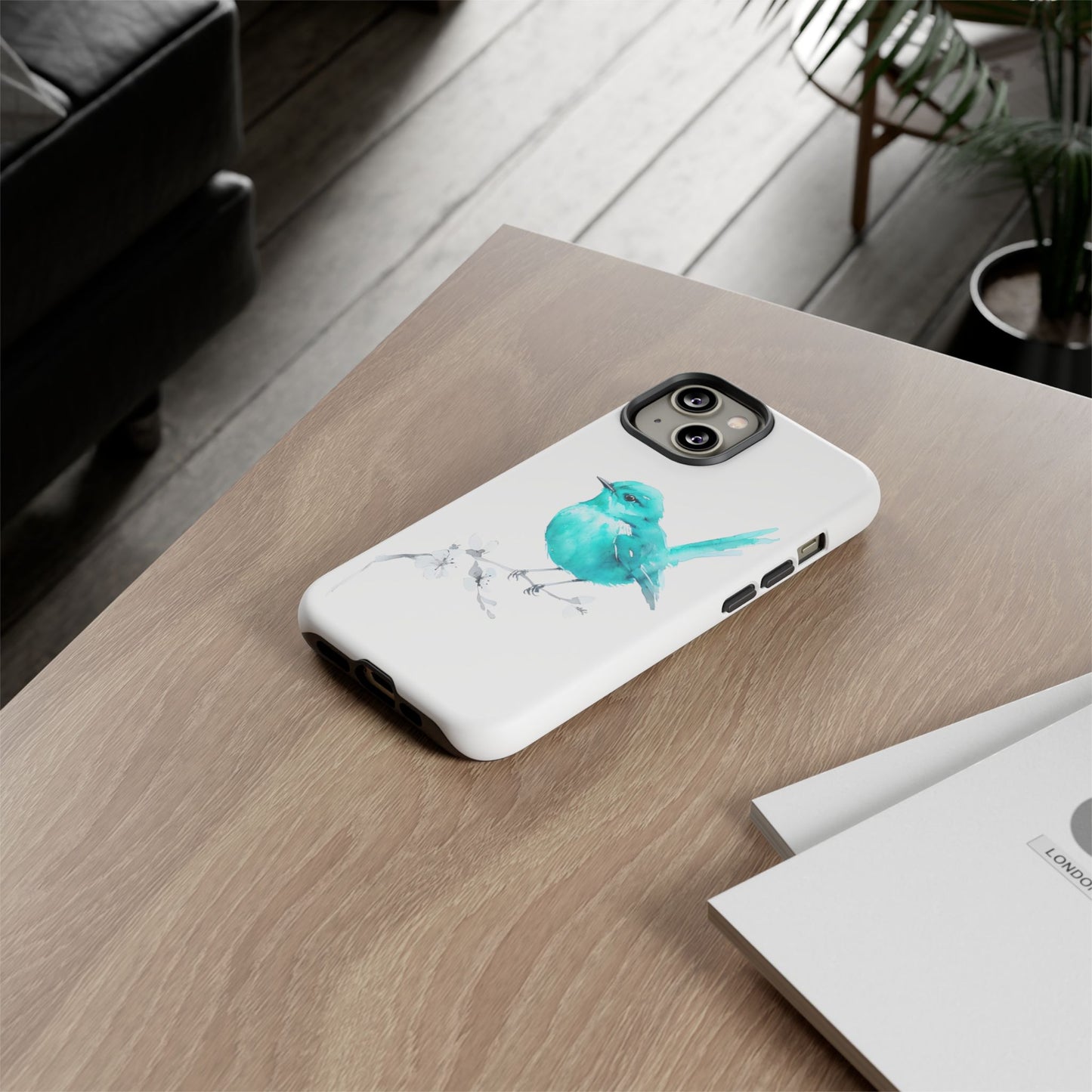 Bailey's Blue Bird Tough Phone Case