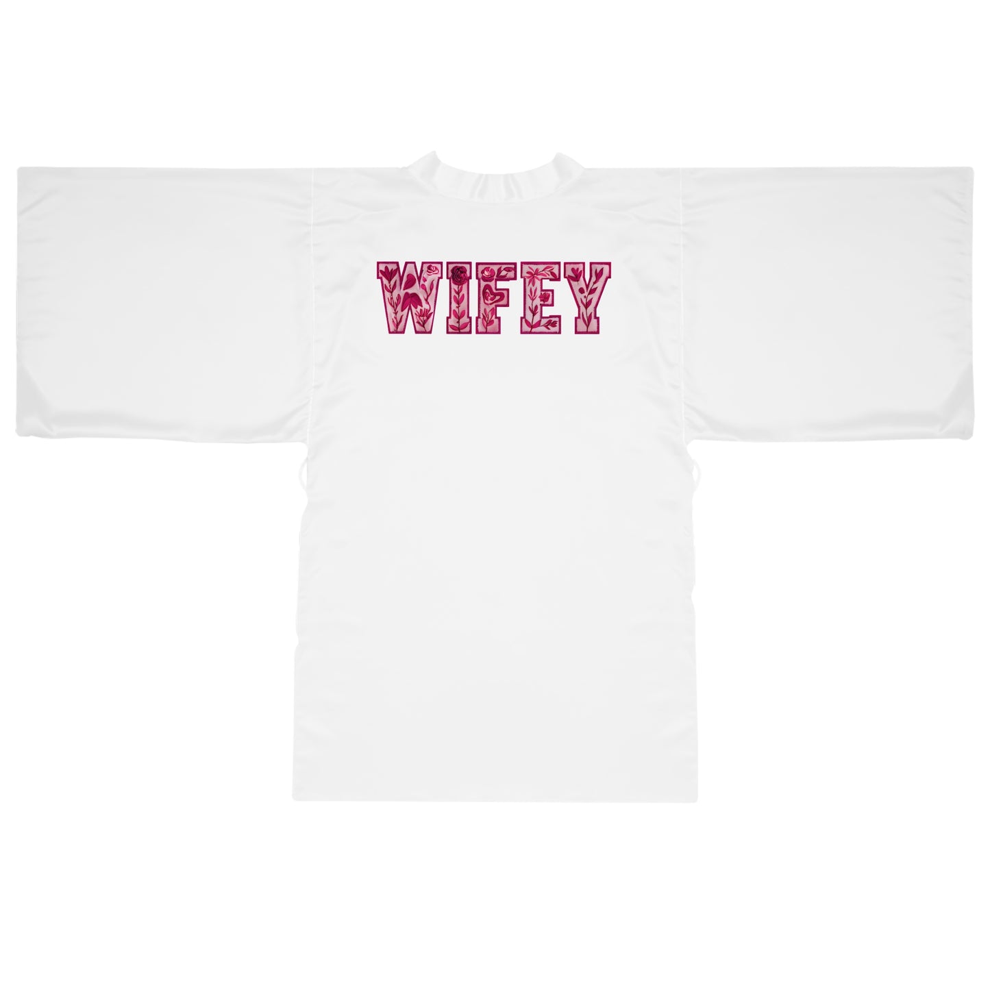 Whinnie Wifey Long Sleeve Kimono Robe