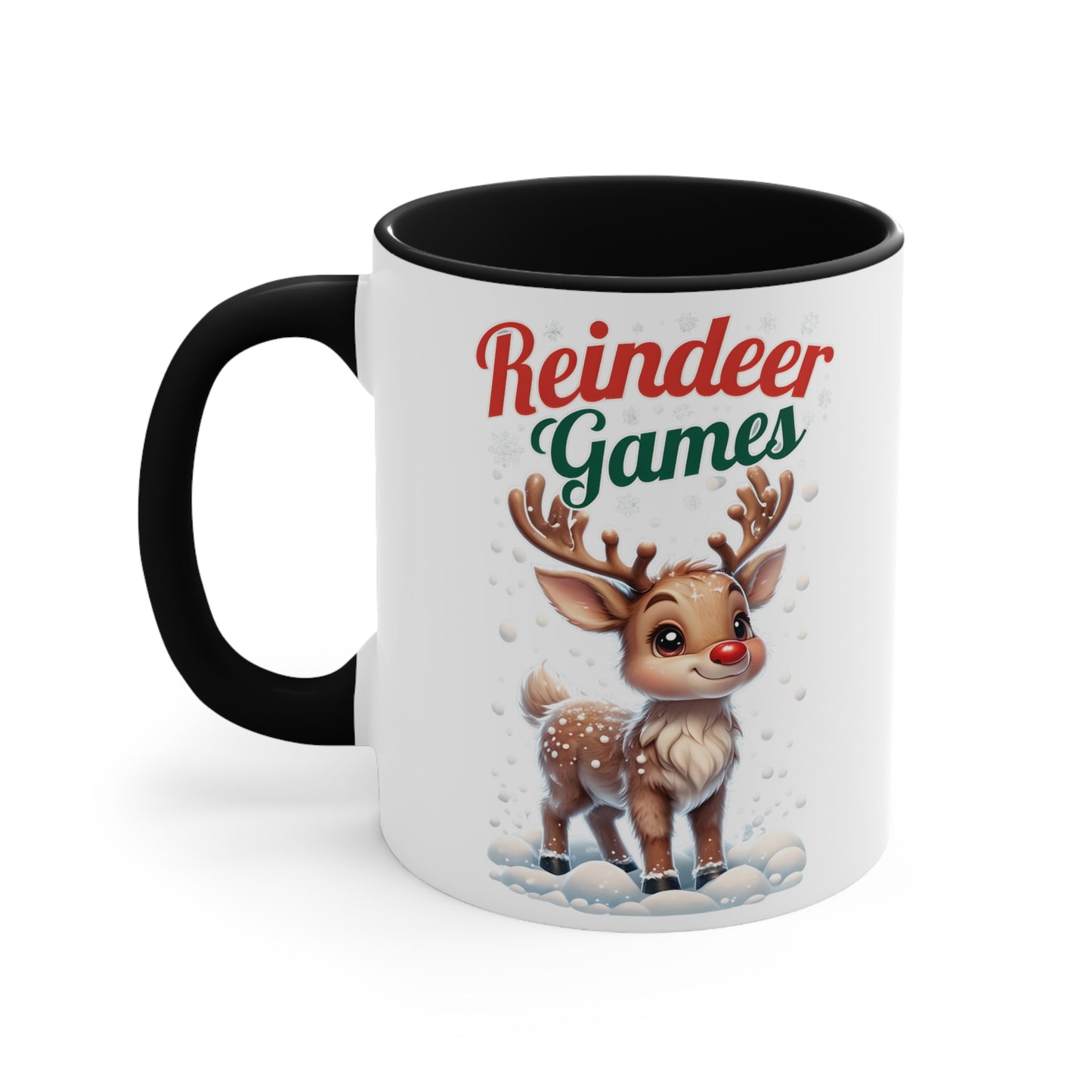 Rycker's Reindeer Games Ceramic Mug, Coffee Cup
