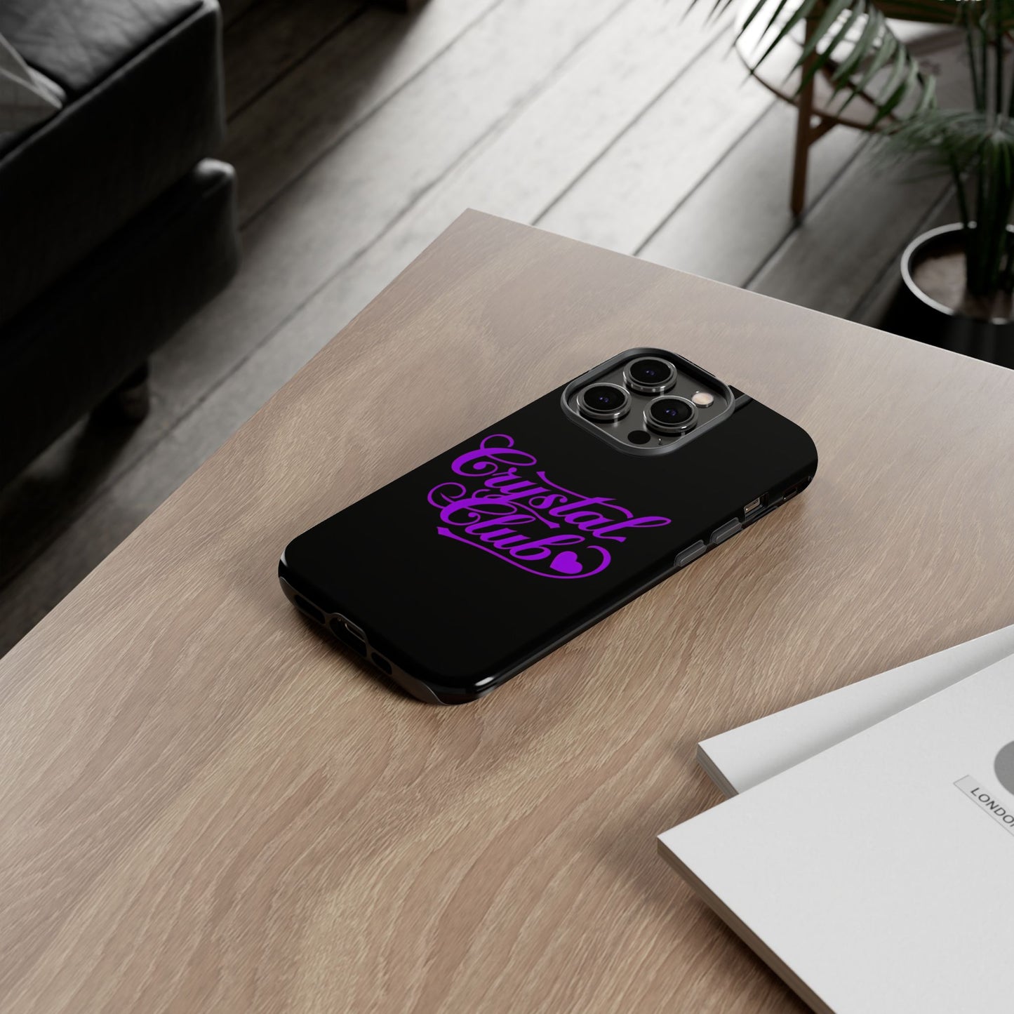 Paul's Purple Crystal Club Tough Phone Case