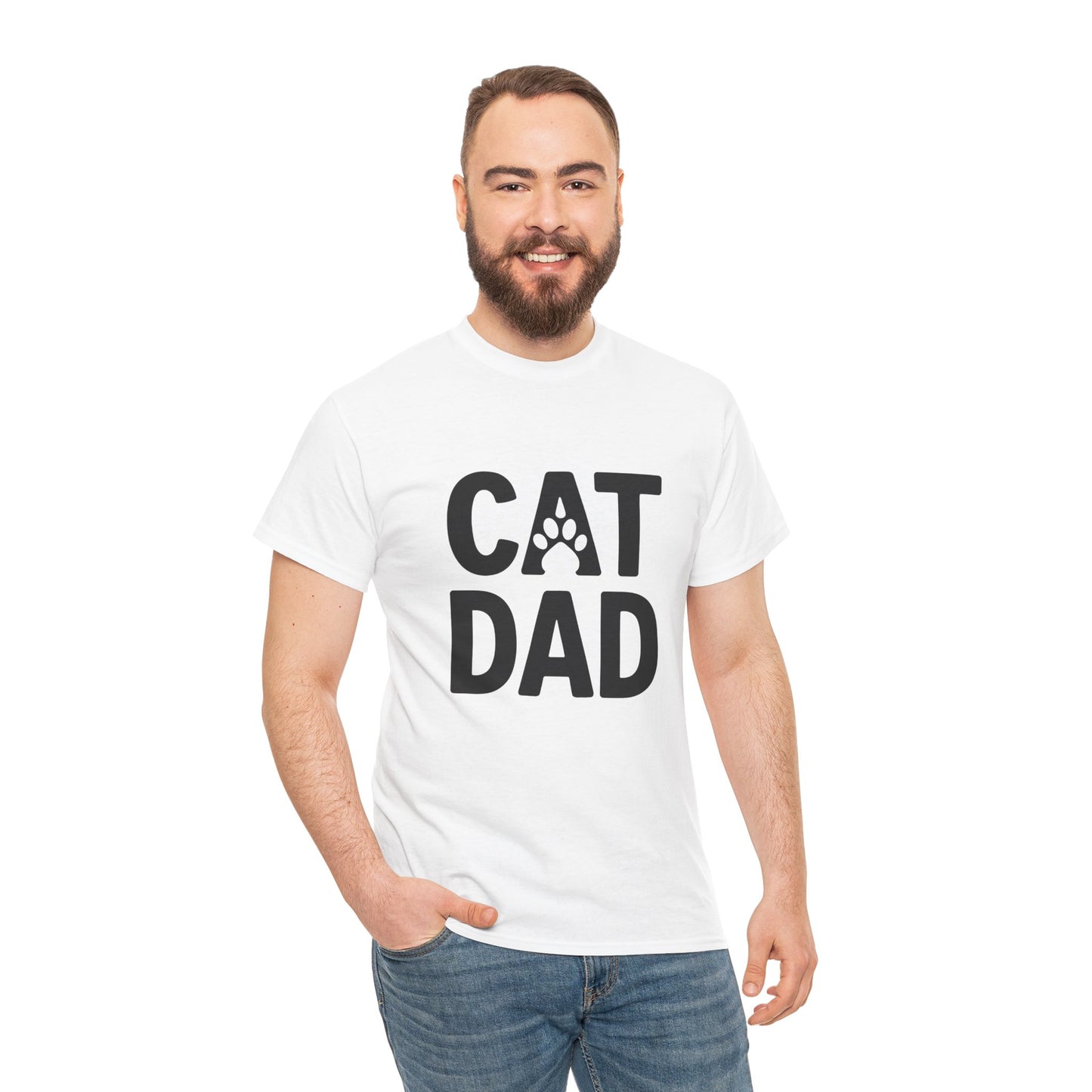 Chuck's Cat Dad Adult Shirt