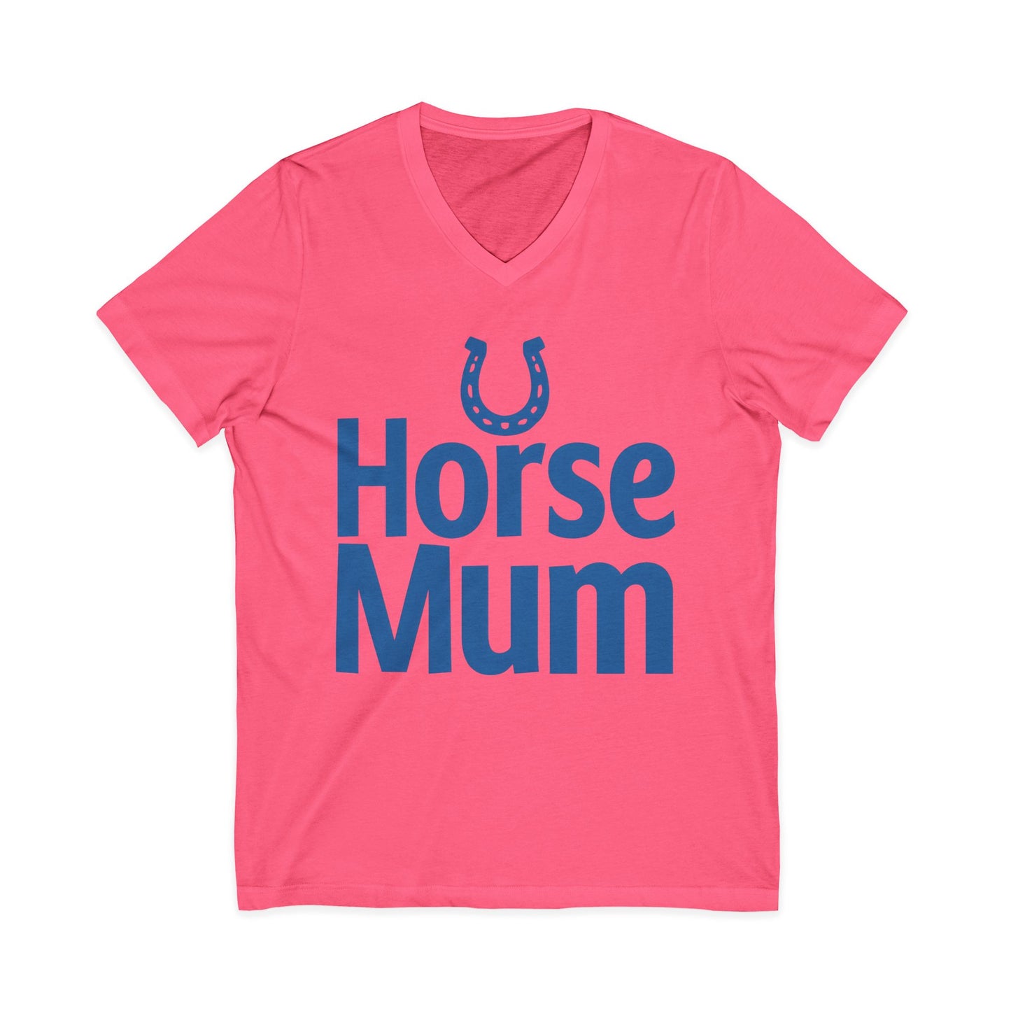 Harley's Horse Mum V-Neck Adult Shirt