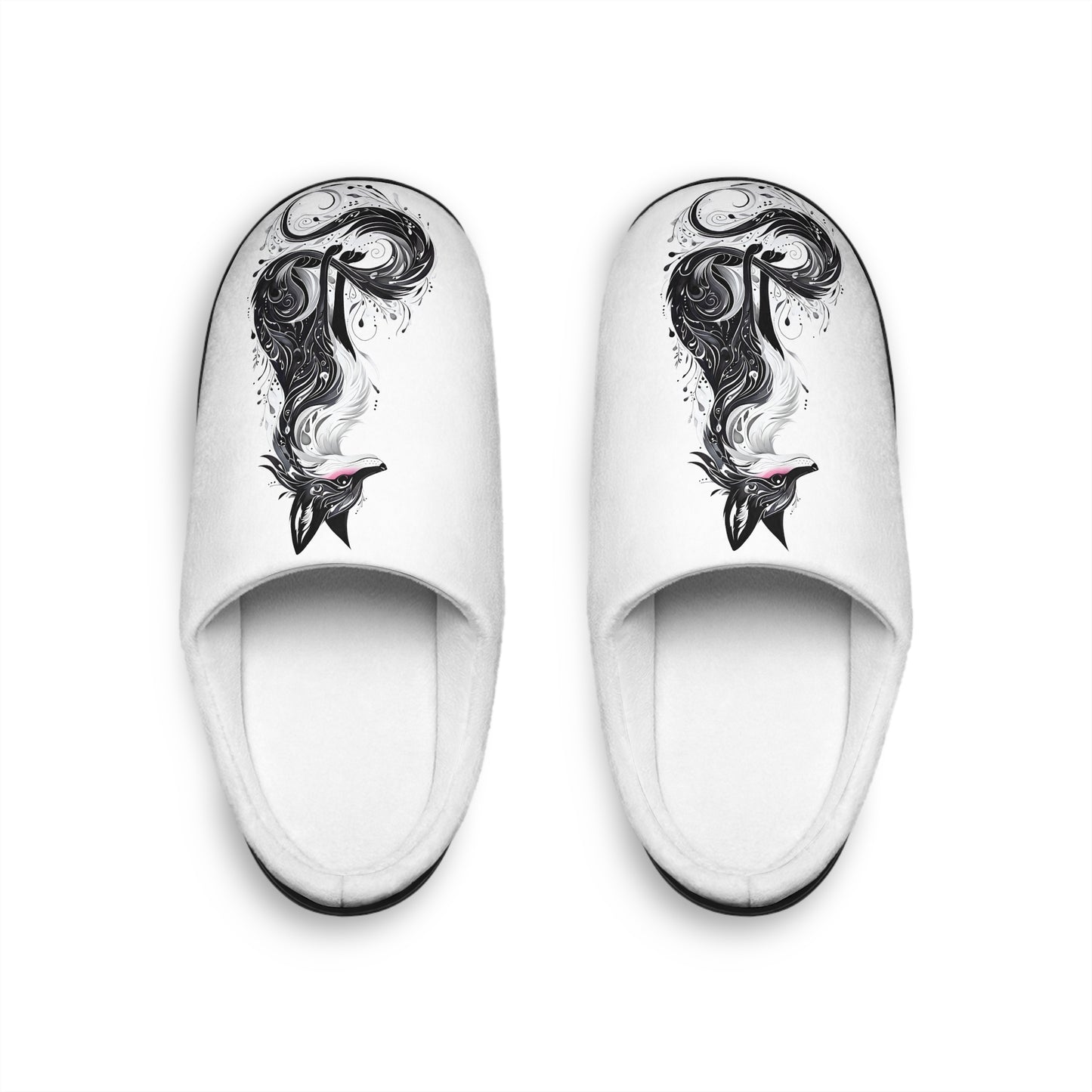 Mystic Black Fox Women's Indoor Slippers