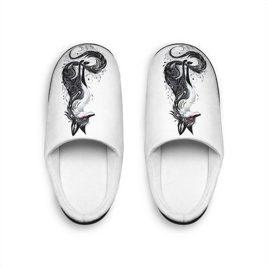 Mystic Black Fox Women's Indoor Slippers