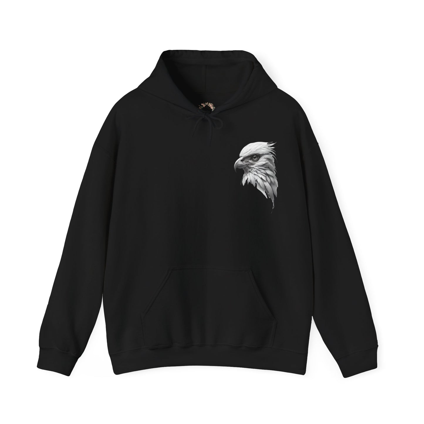 Wayne's Eagle & Wing Print Adult Sweatshirt - Hooded