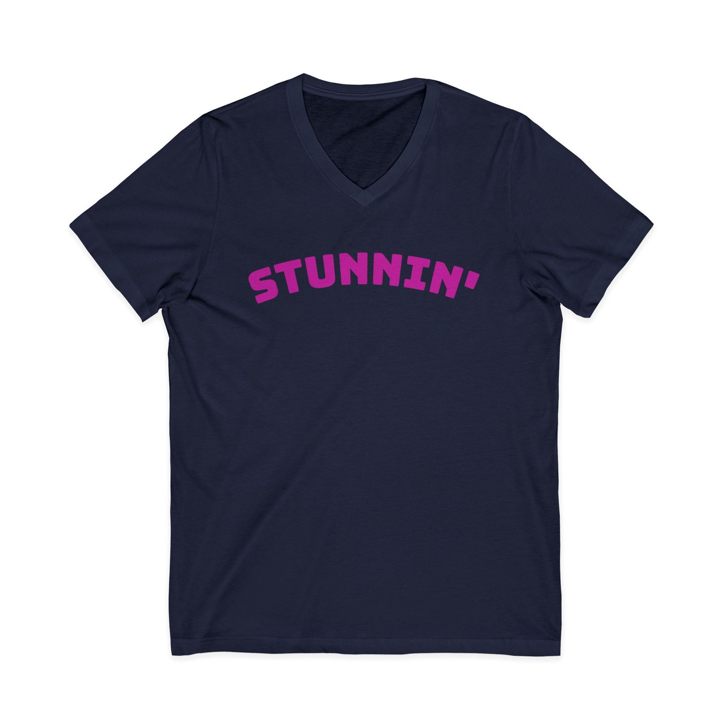 Stunnin' V-Neck Adult Shirt