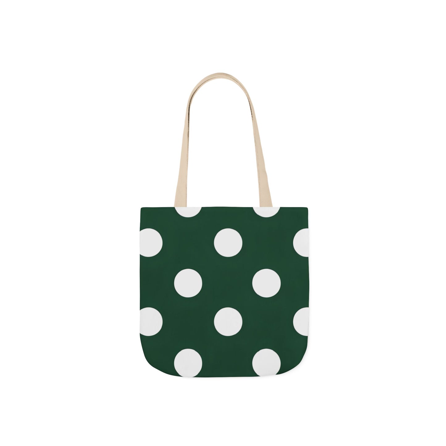 Gretel's Green Polka Dot Tote Bag