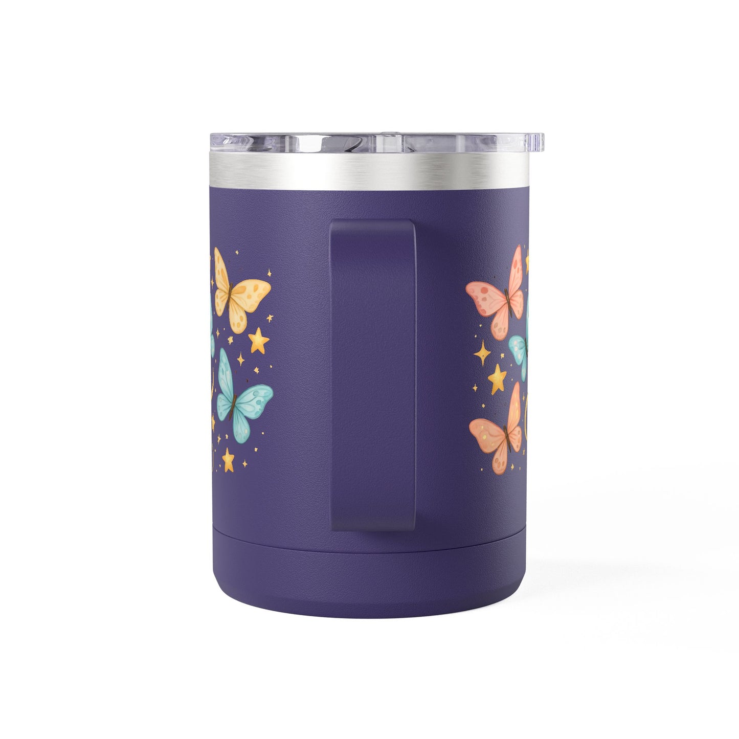 Barb's Butterfly & Stars Coffee Mug Tumbler