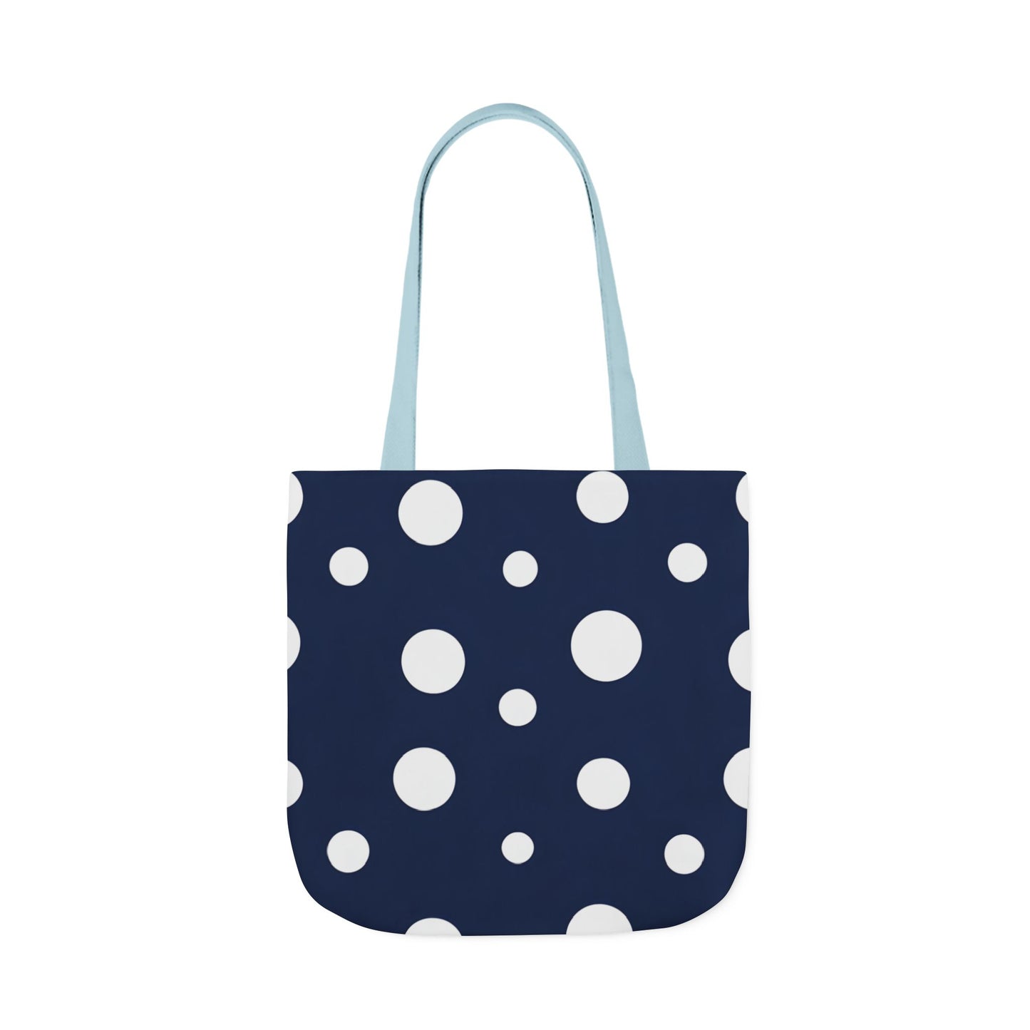 Bonnie's Navy Polka Dot Tote Bag