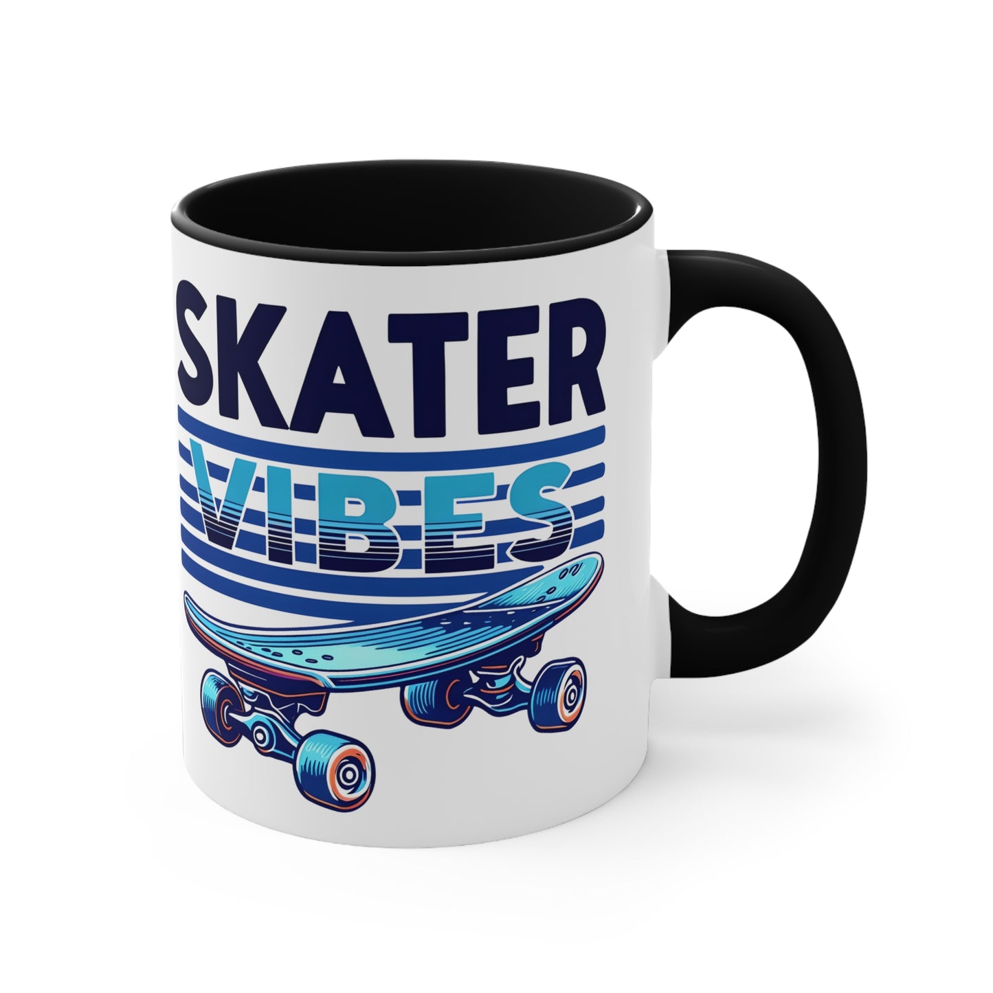 Skater Vibes Ceramic Mug, Coffee Cup