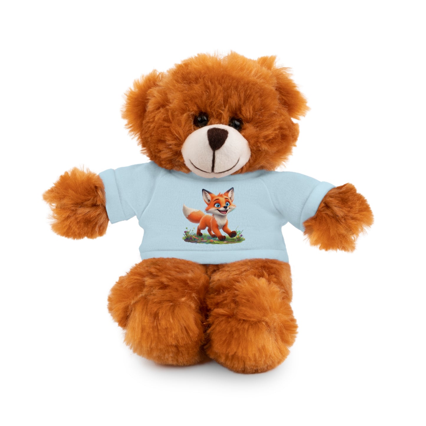 Fox On Tee Animal Plush
