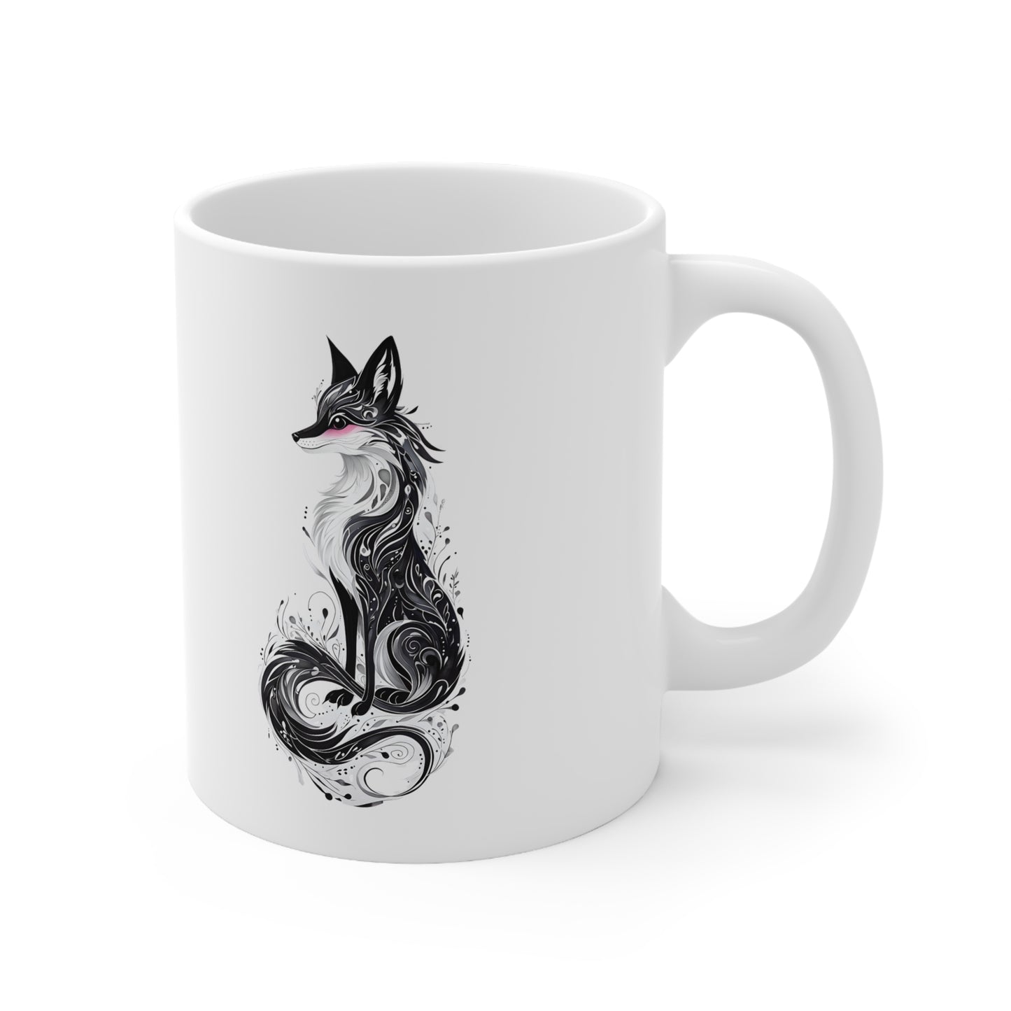 Foxy Ceramic Mug, Coffee Cup