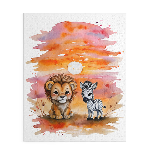 Safari Friends 500 Piece Jigsaw Puzzle