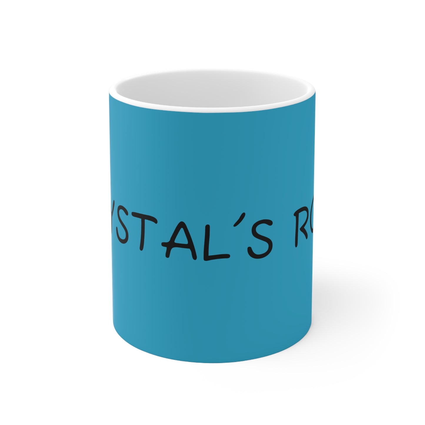 Crystal's Rock Ceramic Mug, Coffee Cup