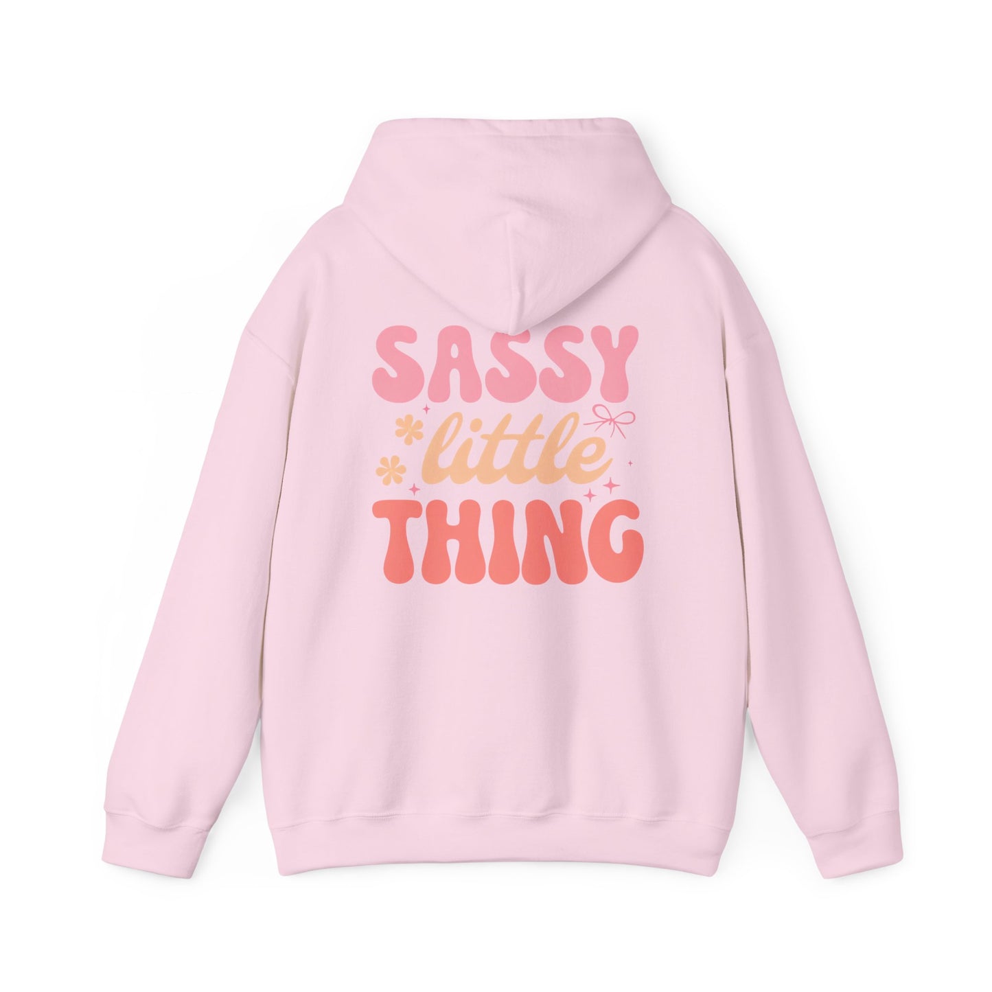 Sassy Little Thing Adult Sweatshirt - Hooded
