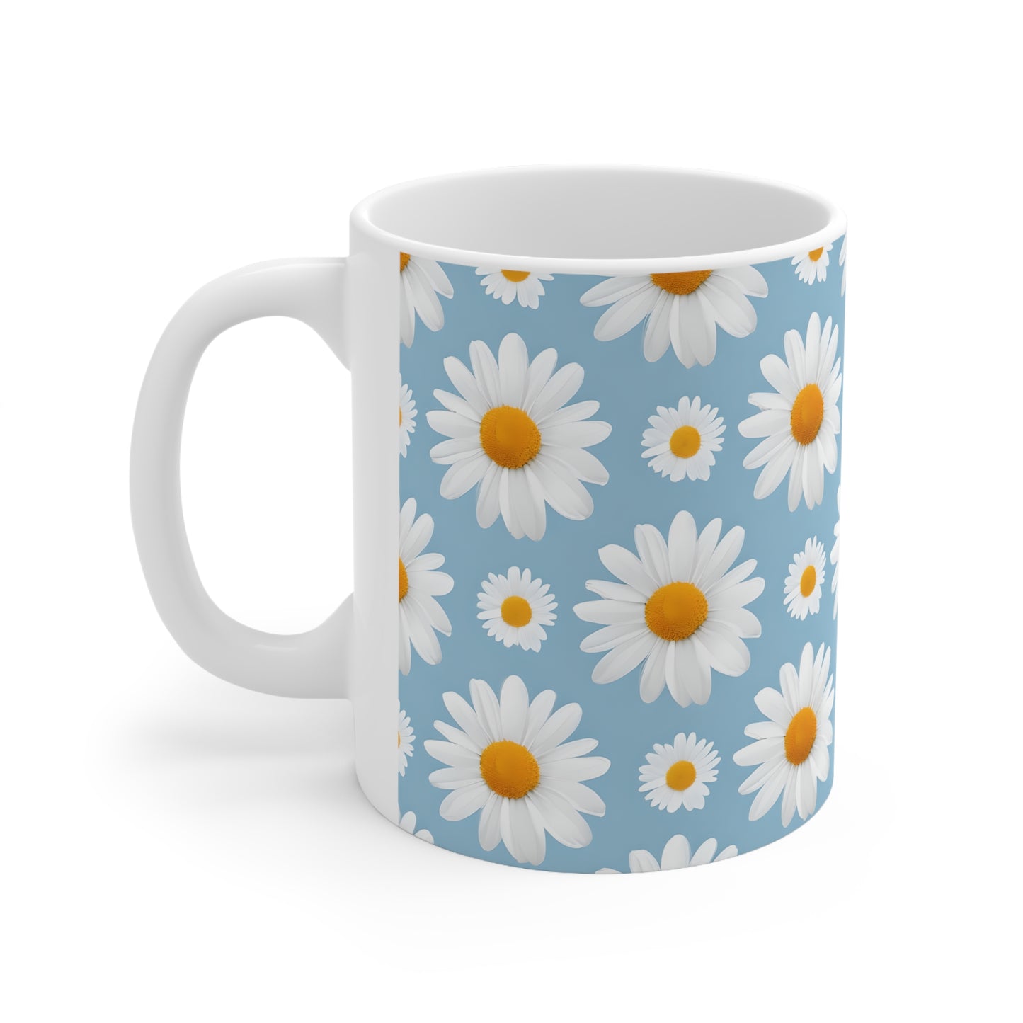 Delilah's Daisy Ceramic Mug, Coffee Cup