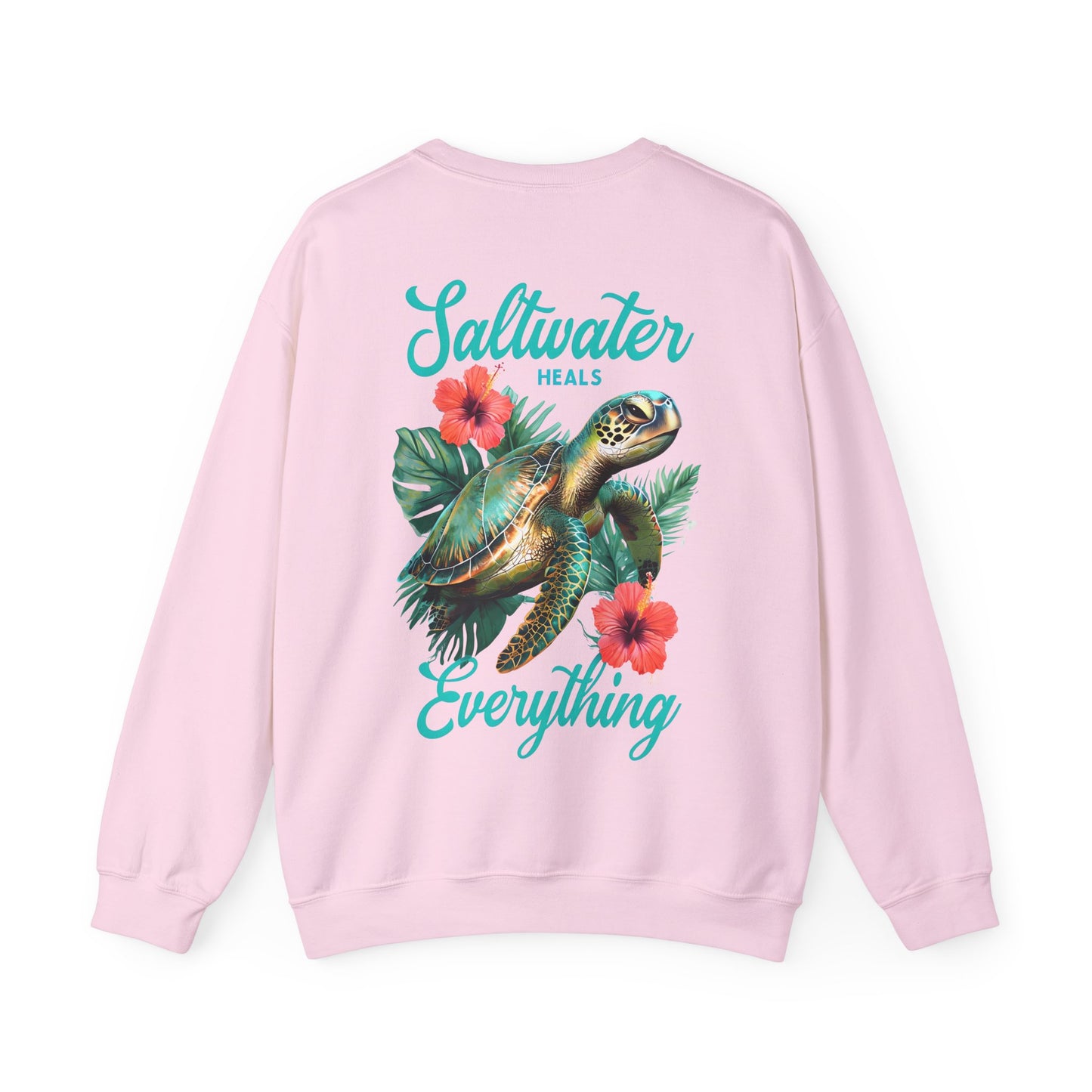Sandy's Saltwater Heals Everything Adult Sweatshirt - Crewneck