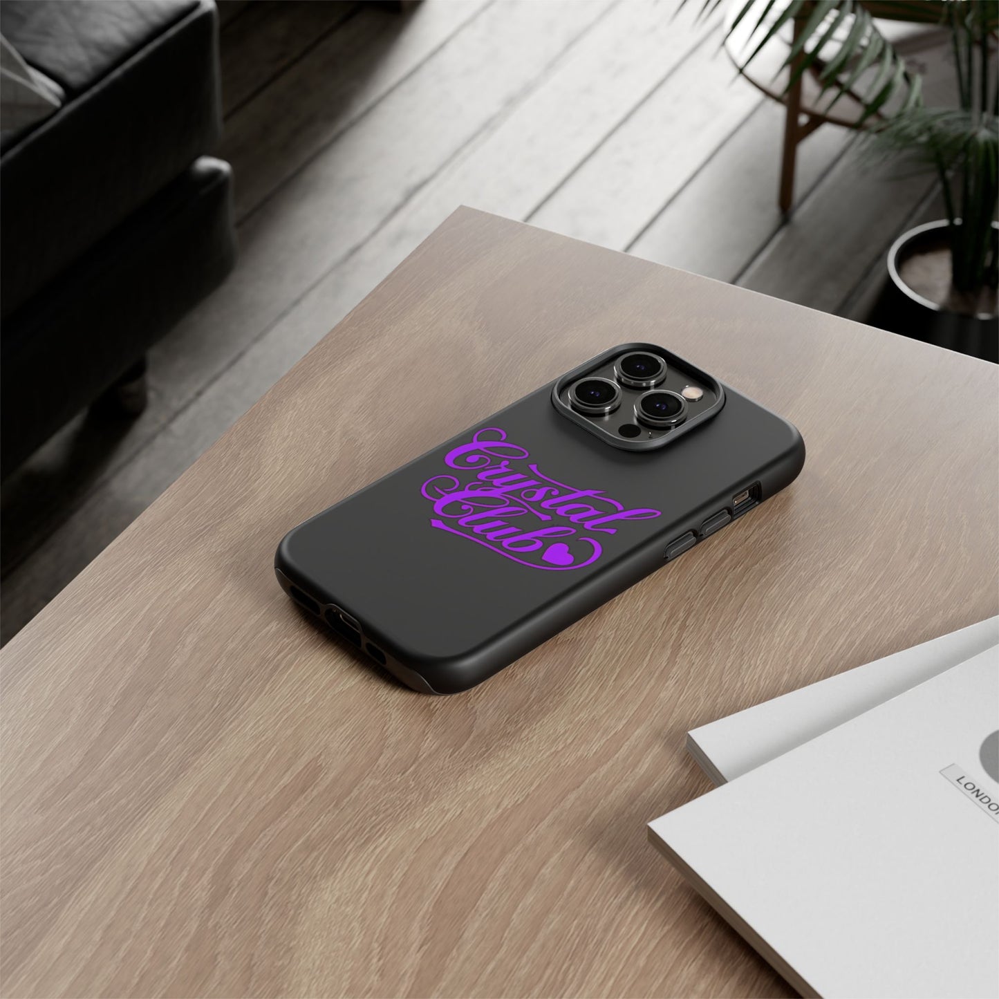 Paul's Purple Crystal Club Tough Phone Case