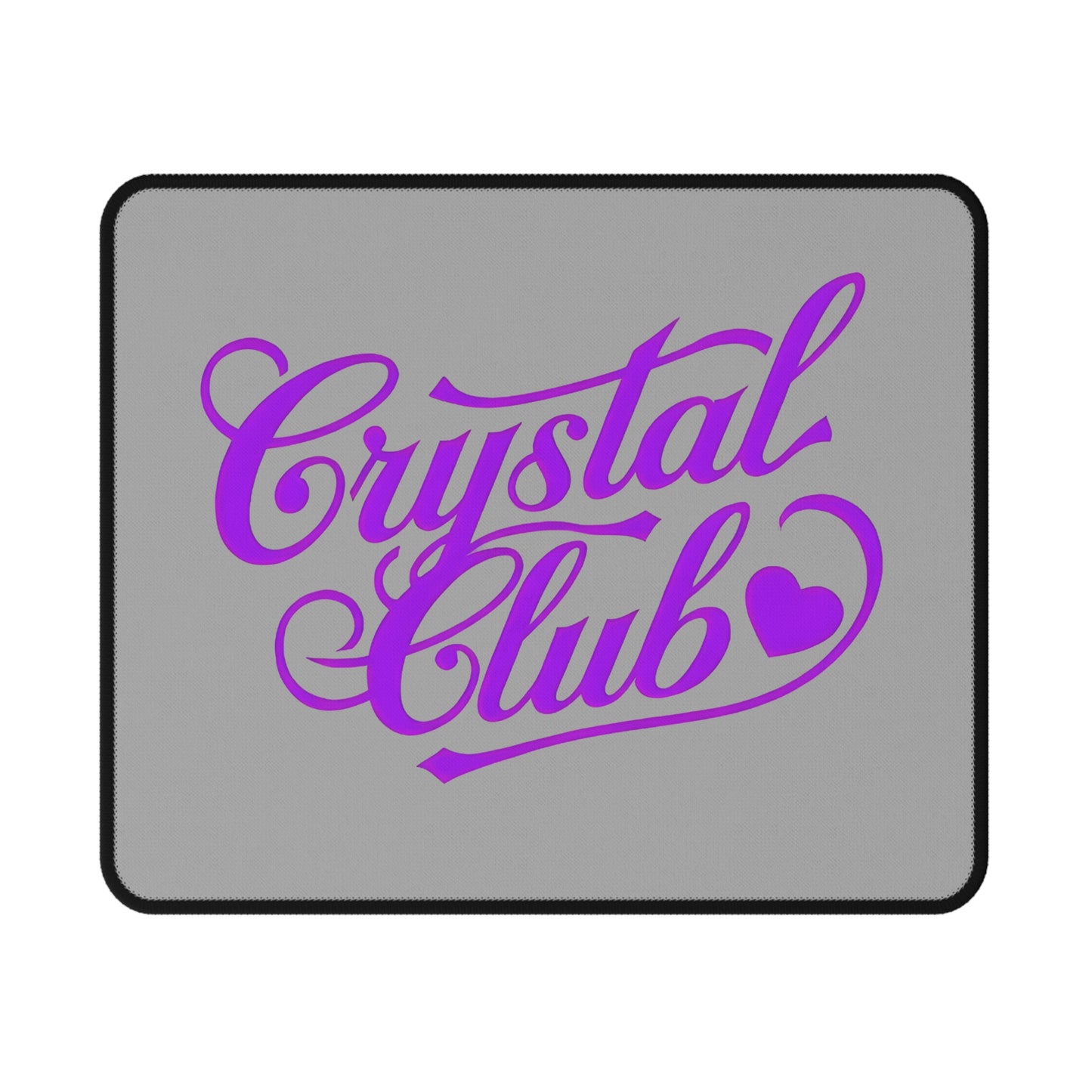 Purple Crystal Club Non-Slip Gaming Mouse Pad