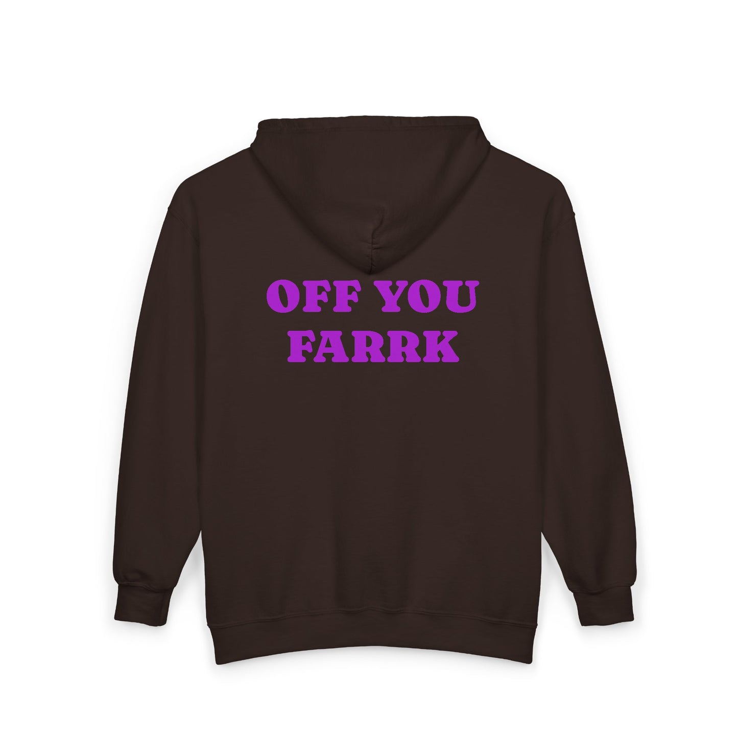 Off You Farrk Adult Full Zip Sweatshirt - Hooded