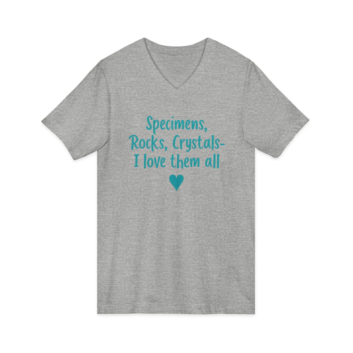Coralie's Crystal Lover V-Neck Adult Shirt