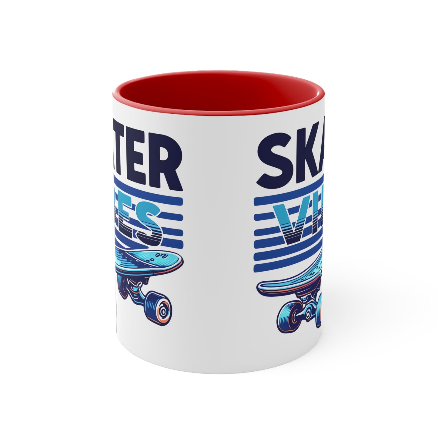Skater Vibes Ceramic Mug, Coffee Cup