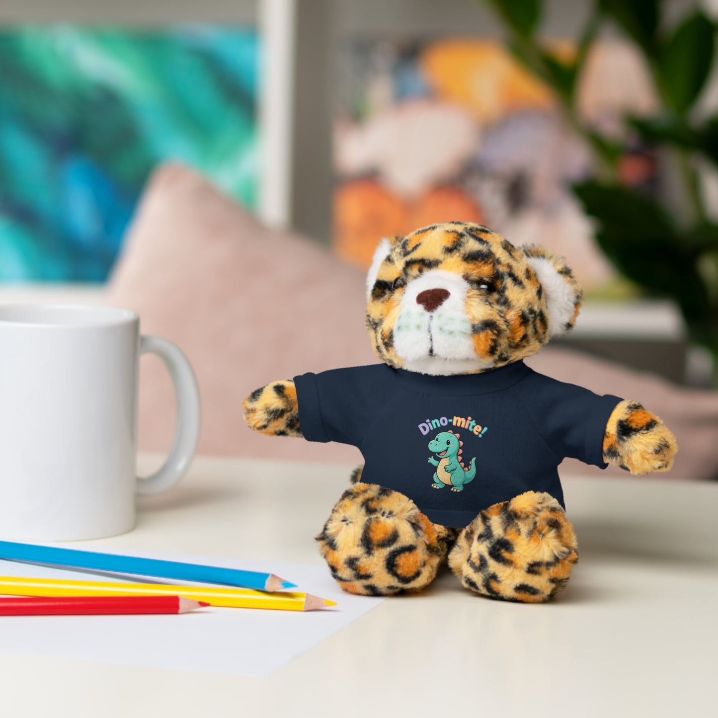 Dino-Mite on Tee Plush Animal