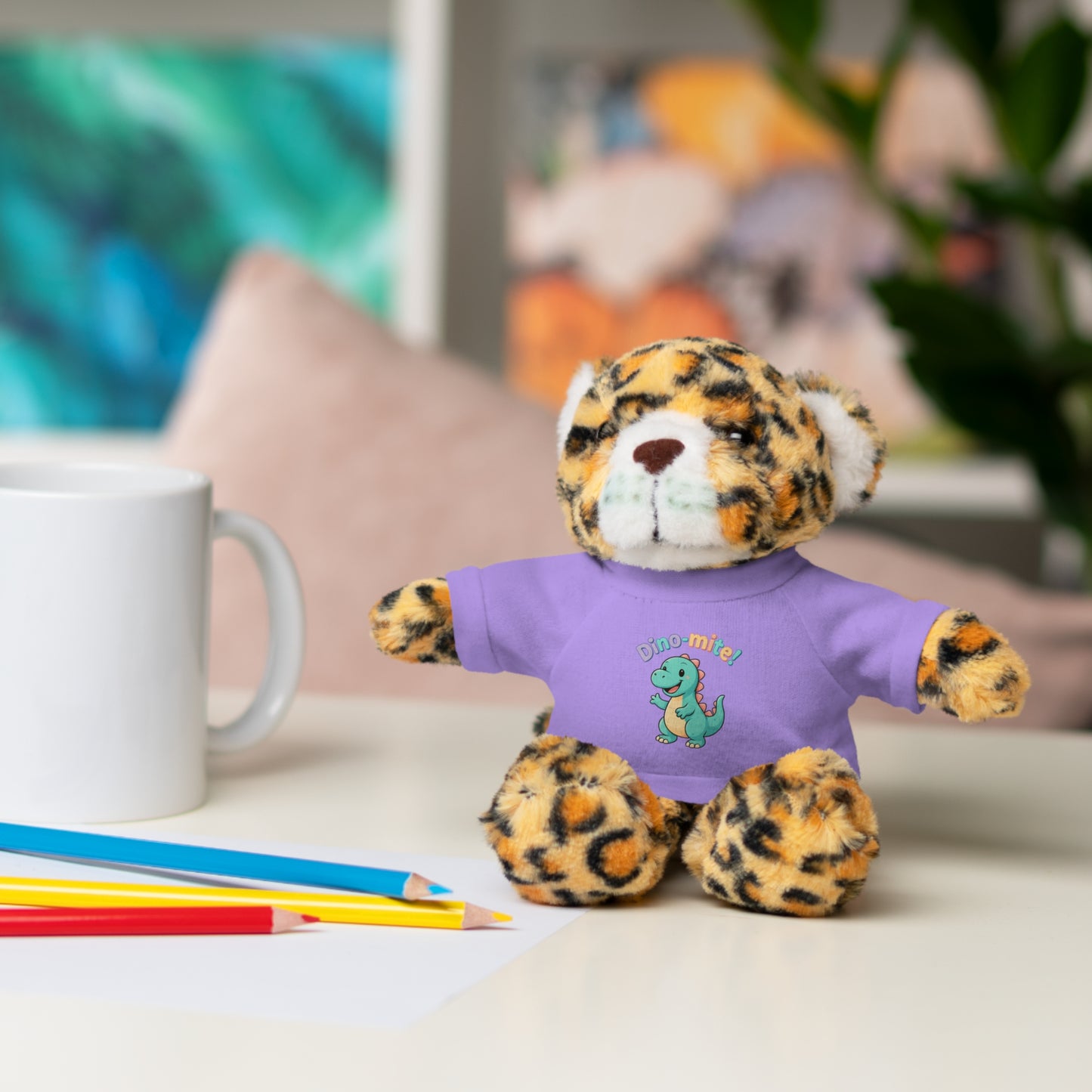 Dino-Mite on Tee Plush Animal