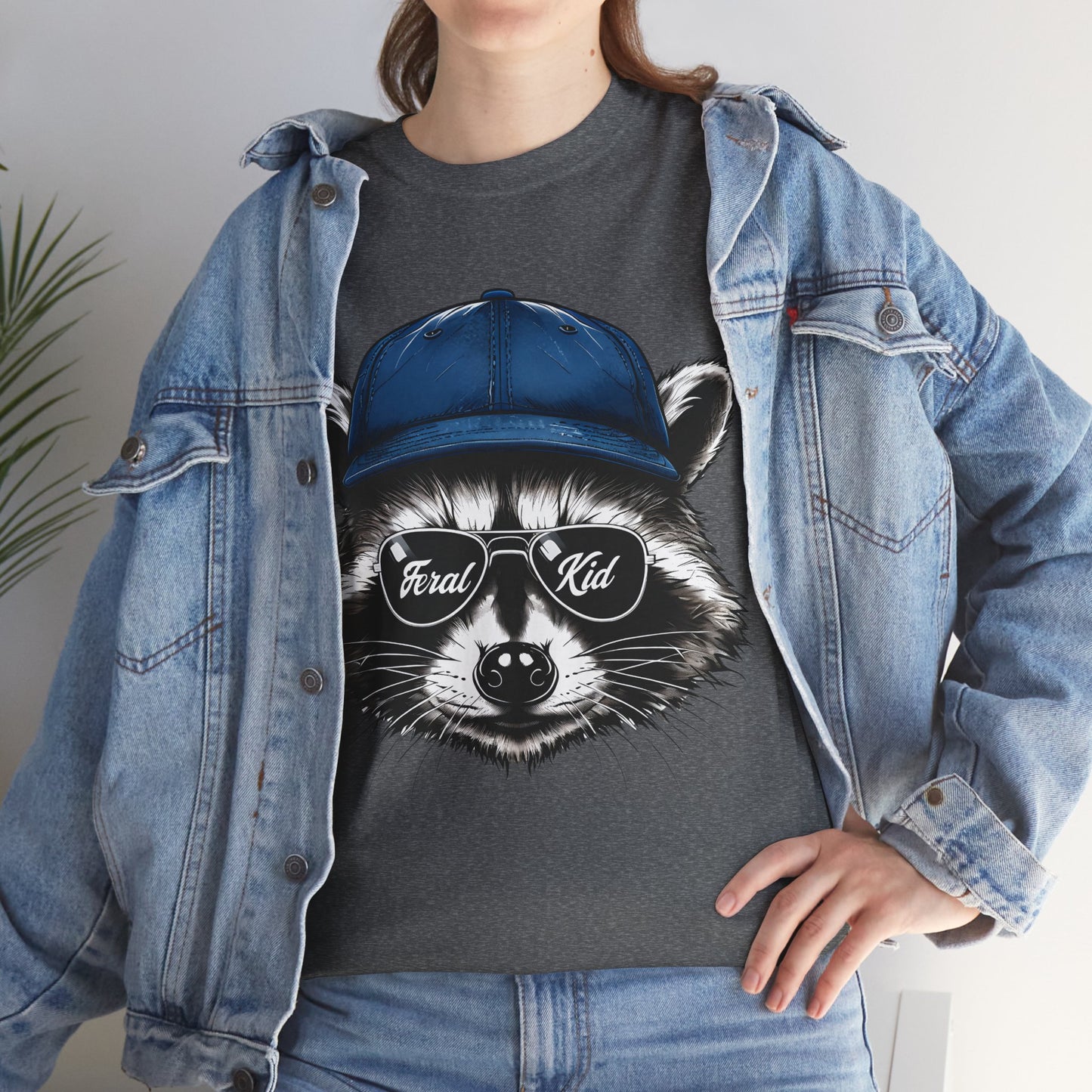 Foley's Feral Kid Raccoon Adult Shirt