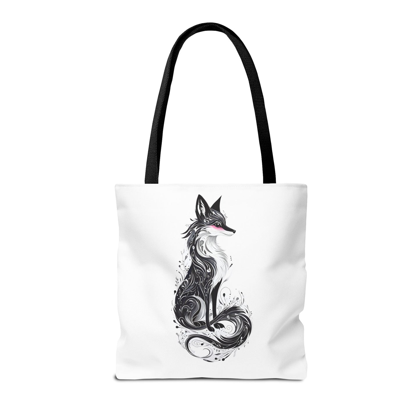 Mystic Black Fox Tote Bag
