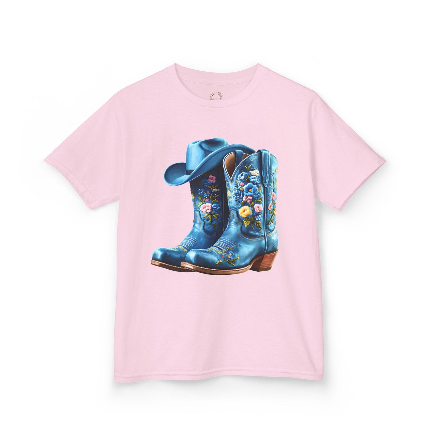 Kia's Cowboy Boots Youth Top